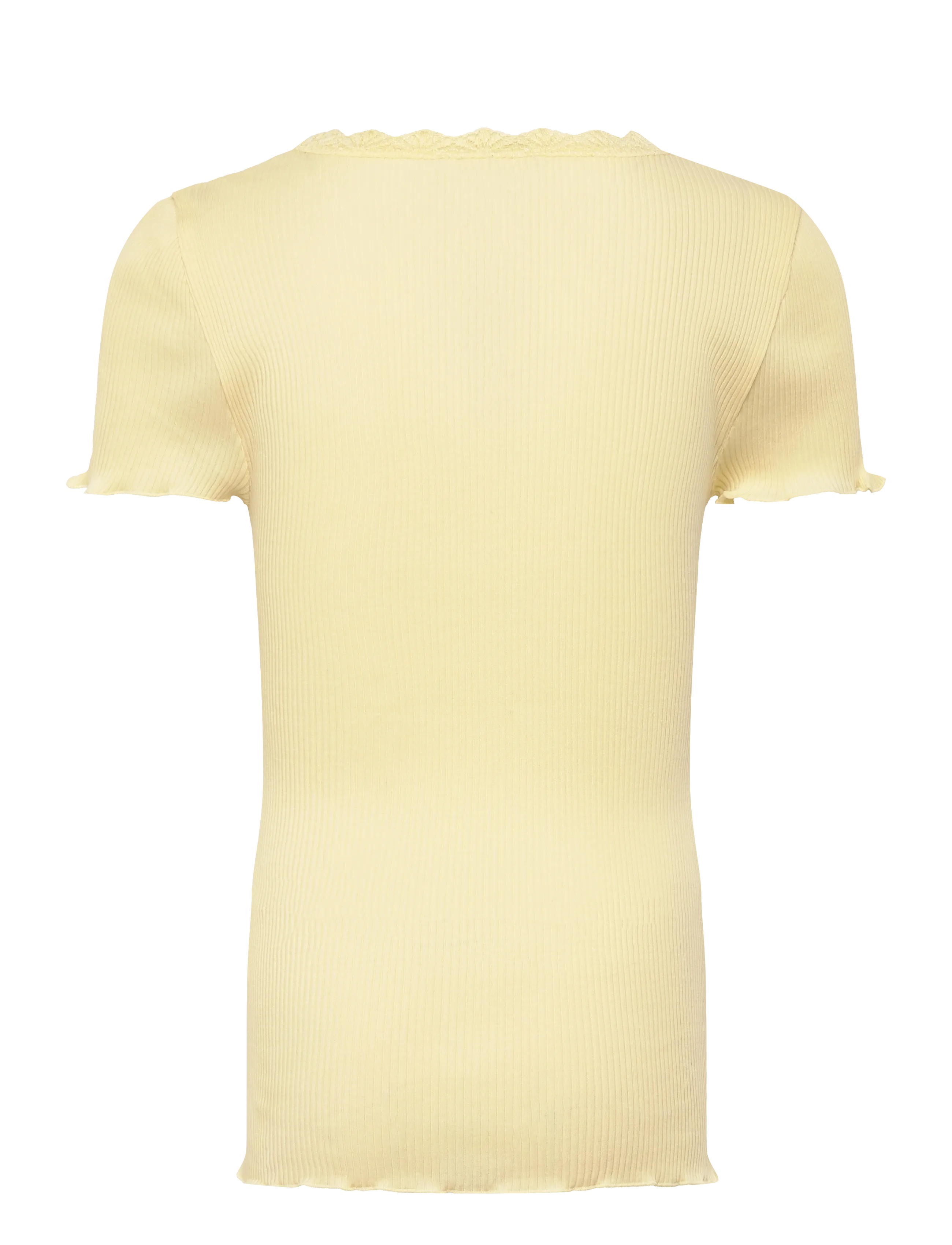 Rosemunde Kids - RKBalta Modal SS Lace T-shirt - kortærmede t-shirts - flan - 1