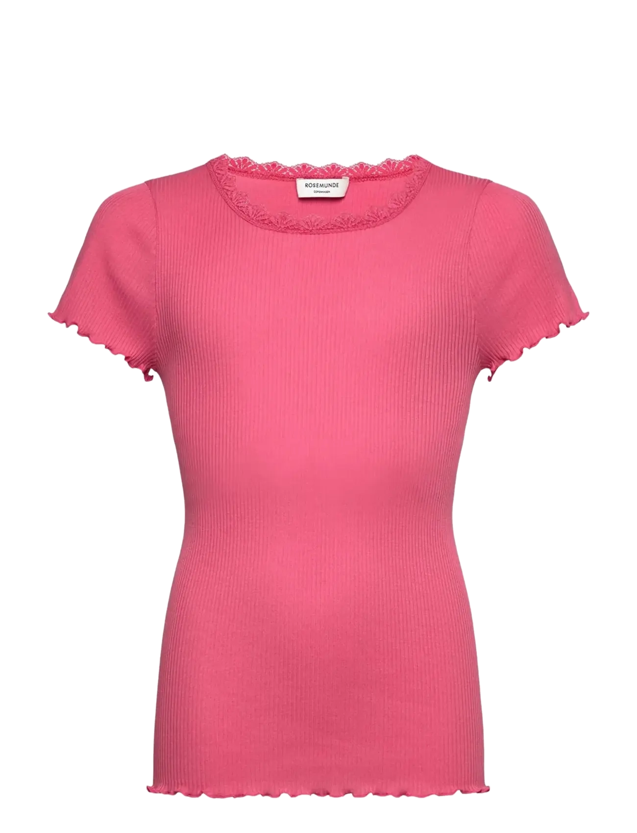 Rosemunde Kids RKBalta Modal SS Lace T-shirt - Rosemunde Kids - RAPTURE ROSE / pink/rose