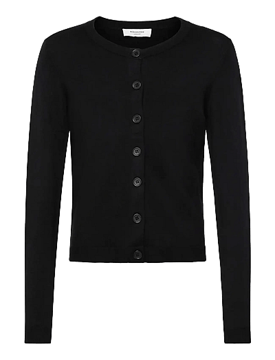 Rosemunde Kids RKDenise LS Cardigan - Strickmode - BLACK / black