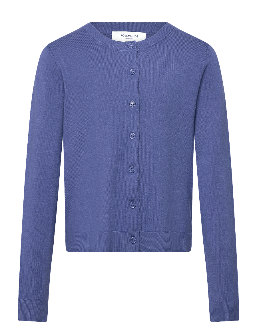 Rosemunde Kids - RKDenise LS Cardigan - cardigans - dutch blue - 0
