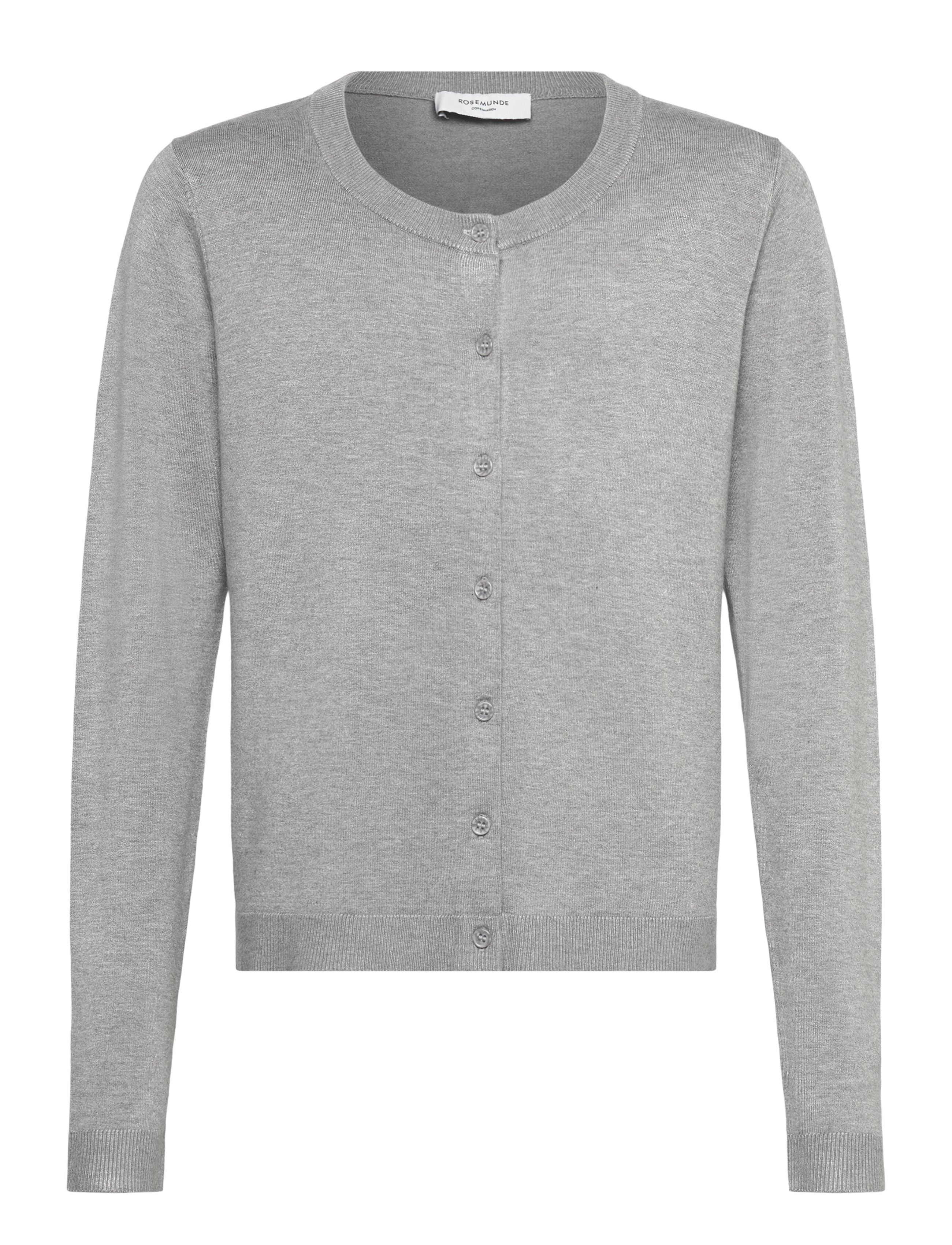 Rosemunde Kids RKDenise LS Cardigan - Rosemunde Kids - LIGHT GREY MELANGE / grey