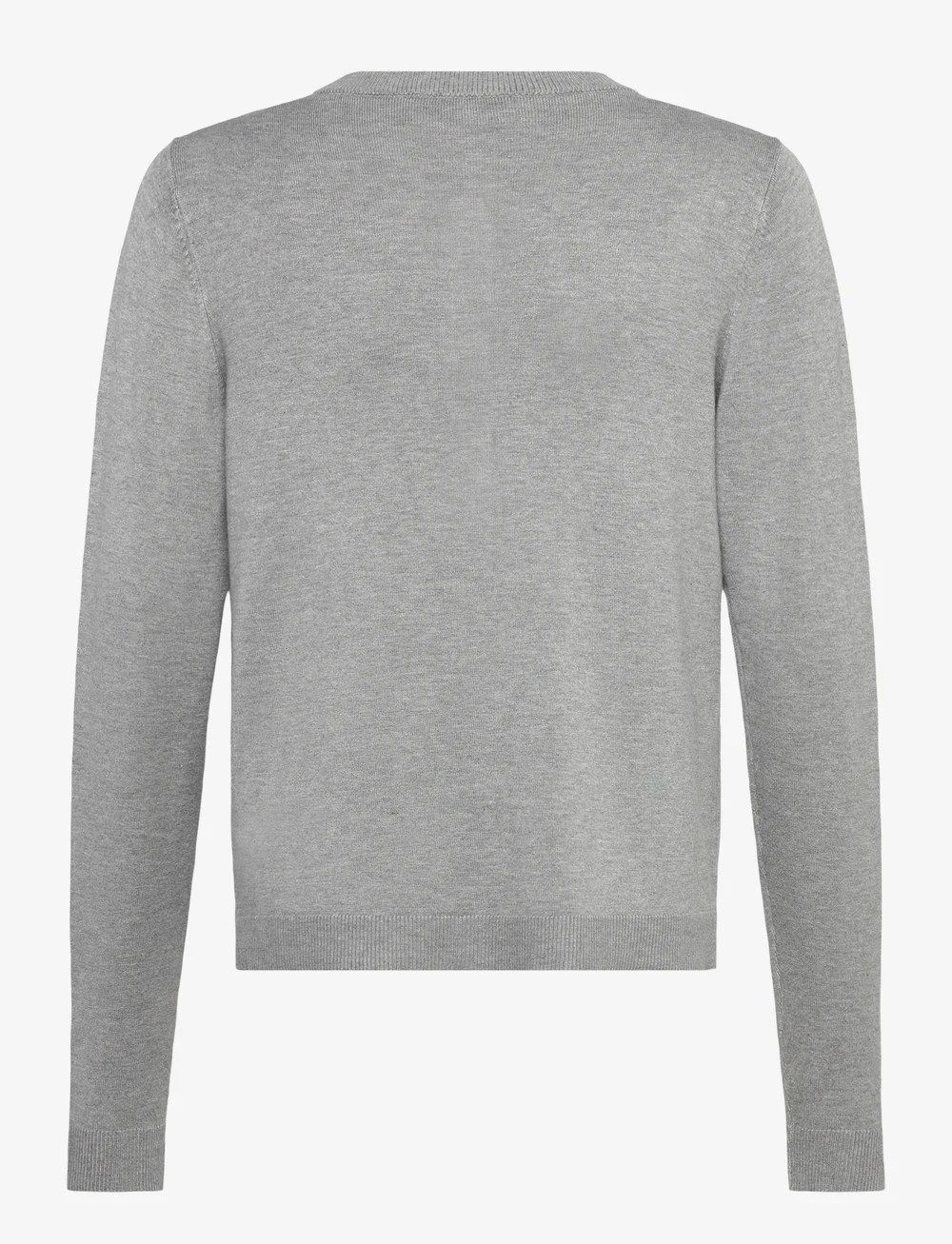 Rosemunde Kids - RKDenise LS Regular Cardigan - koftor - light grey melange - 1