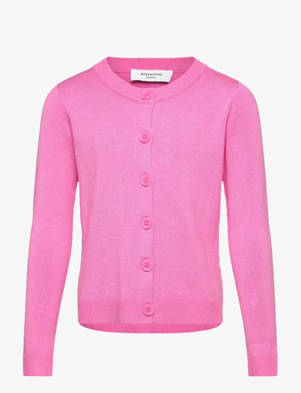 Rosemunde Kids - RKDenise LS Cardigan - cardigans - prism pink - 0