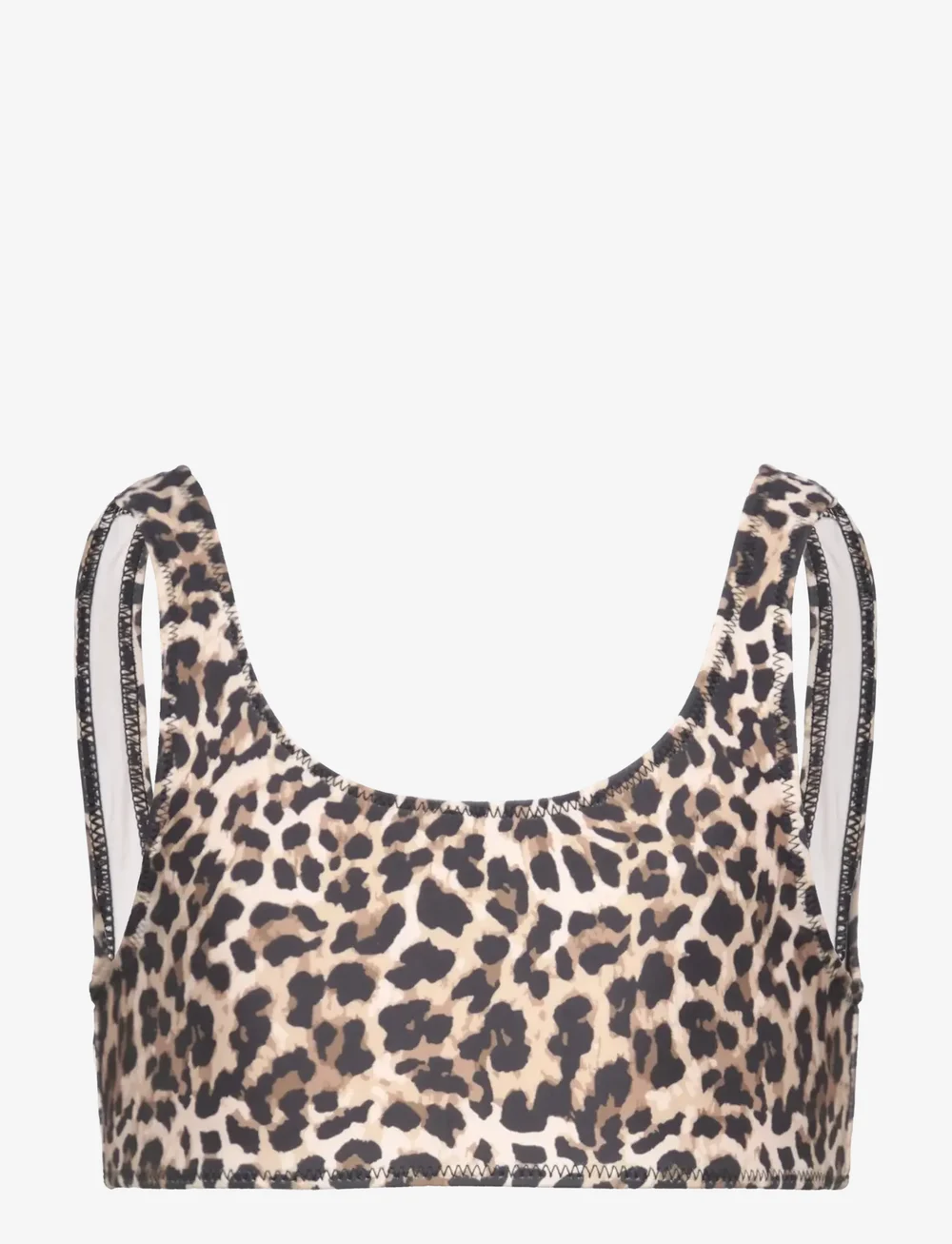 Rosemunde Kids - RKShiitake Bikini Top - bikinis - leopard print - 0