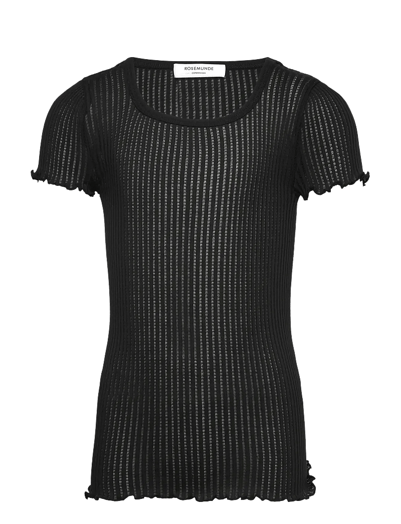 Rosemunde Kids - RKBaku SS T-shirt - kurzärmelige - black - 1