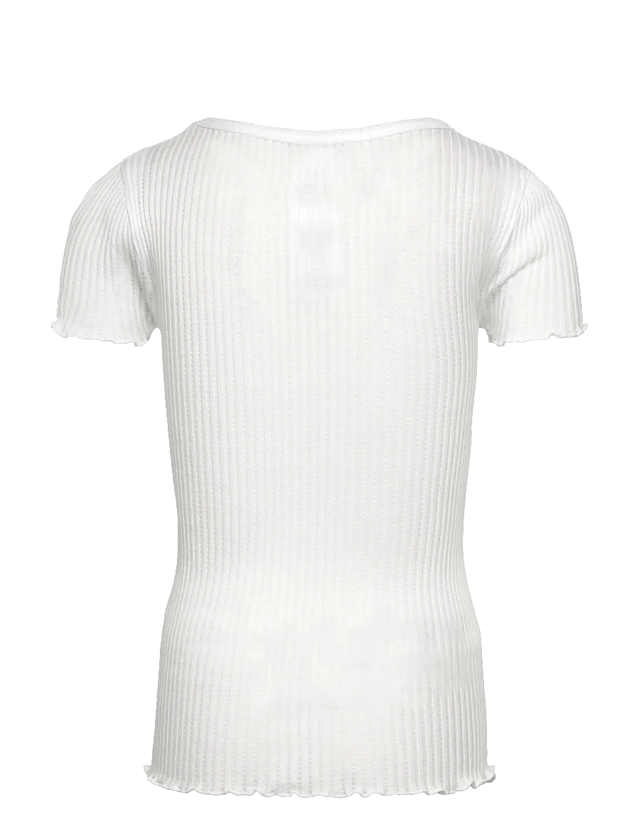 Rosemunde Kids - RKBaku SS T-shirt - kurzärmelige - new white - 1