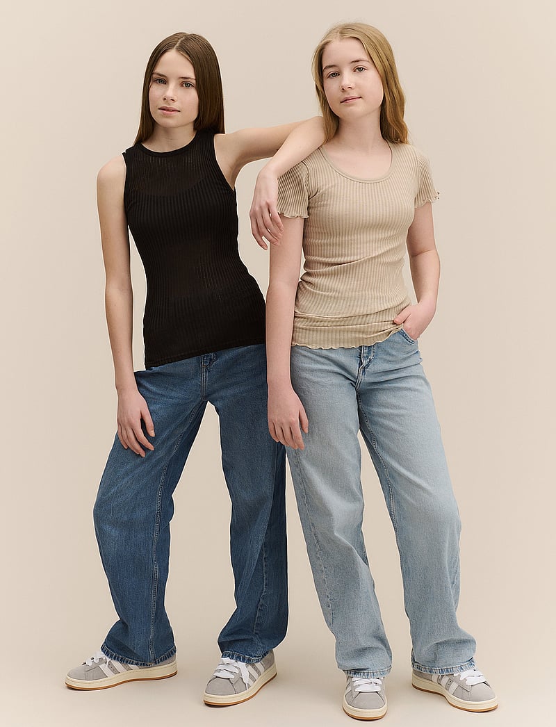 Rosemunde Kids - RKBaku Tank Top - Ærmeløs undertrøje - black - 3