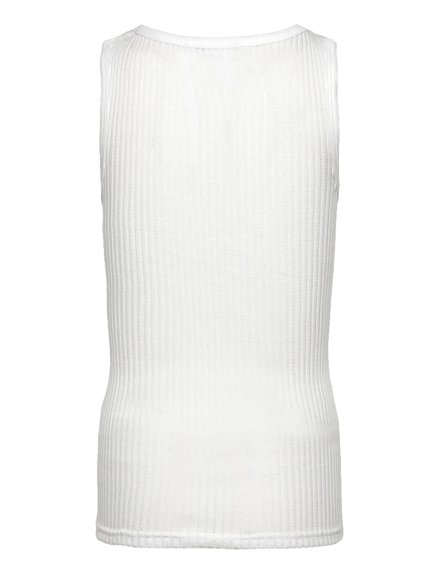 Rosemunde Kids - RKBaku Tank Top - hlýrabolir - new white - 2