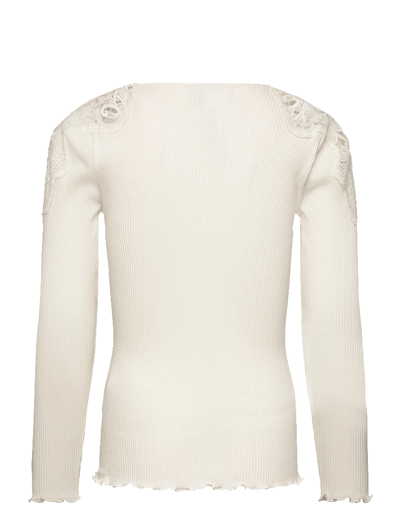 Rosemunde Kids - RKBaybay LS Blouse w/ Lace - langärmelig - ivory - 1