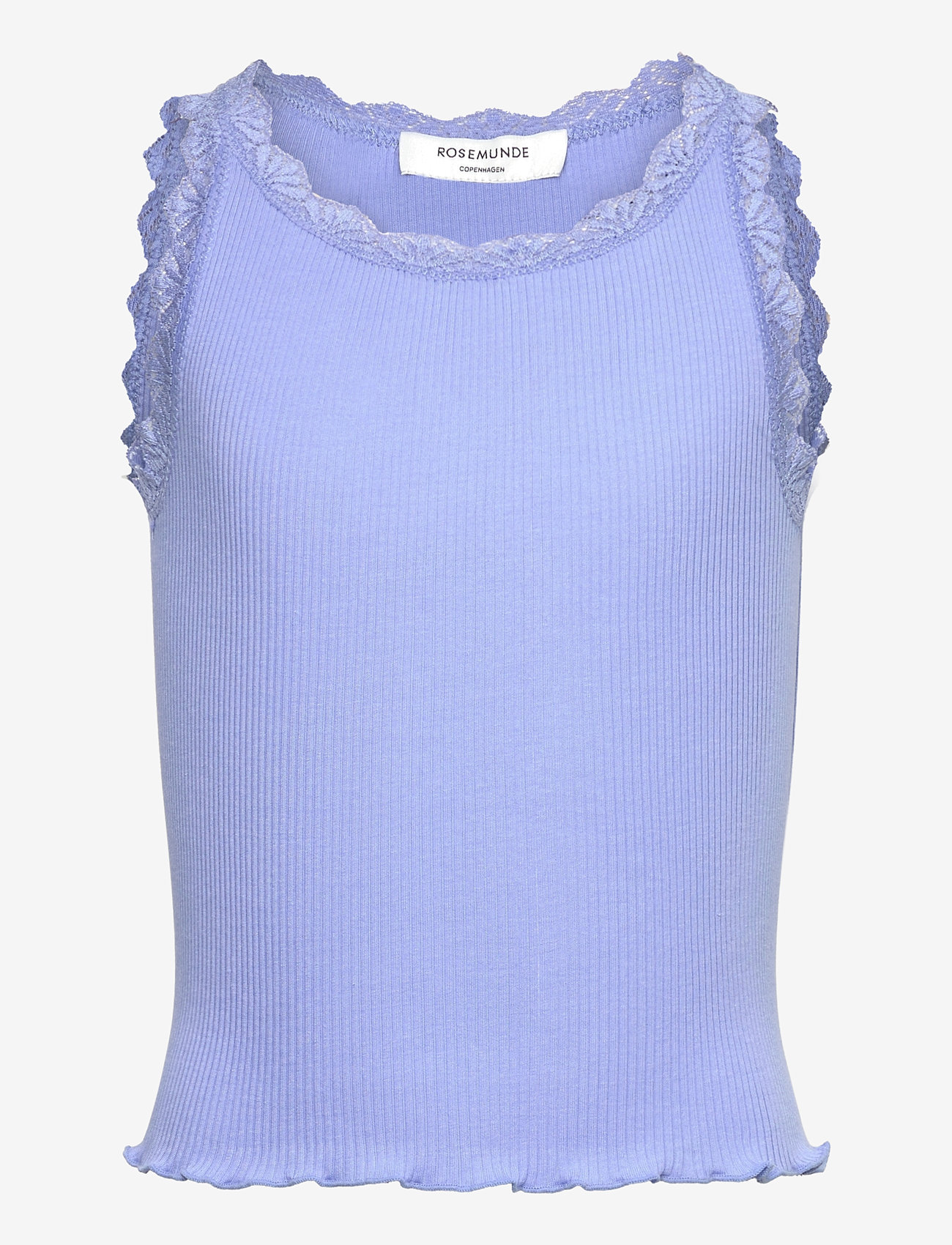 Rosemunde Kids - RKBalta SL Short Lace Top - Ærmeløs undertrøje - blue heaven - 0