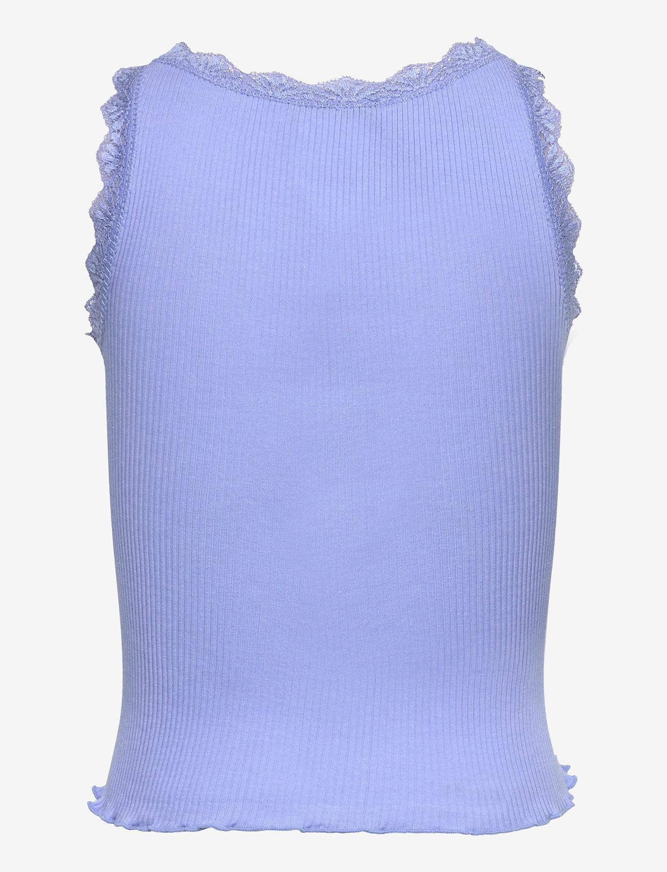 Rosemunde Kids - RKBalta SL Short Lace Top - Ærmeløs undertrøje - blue heaven - 1