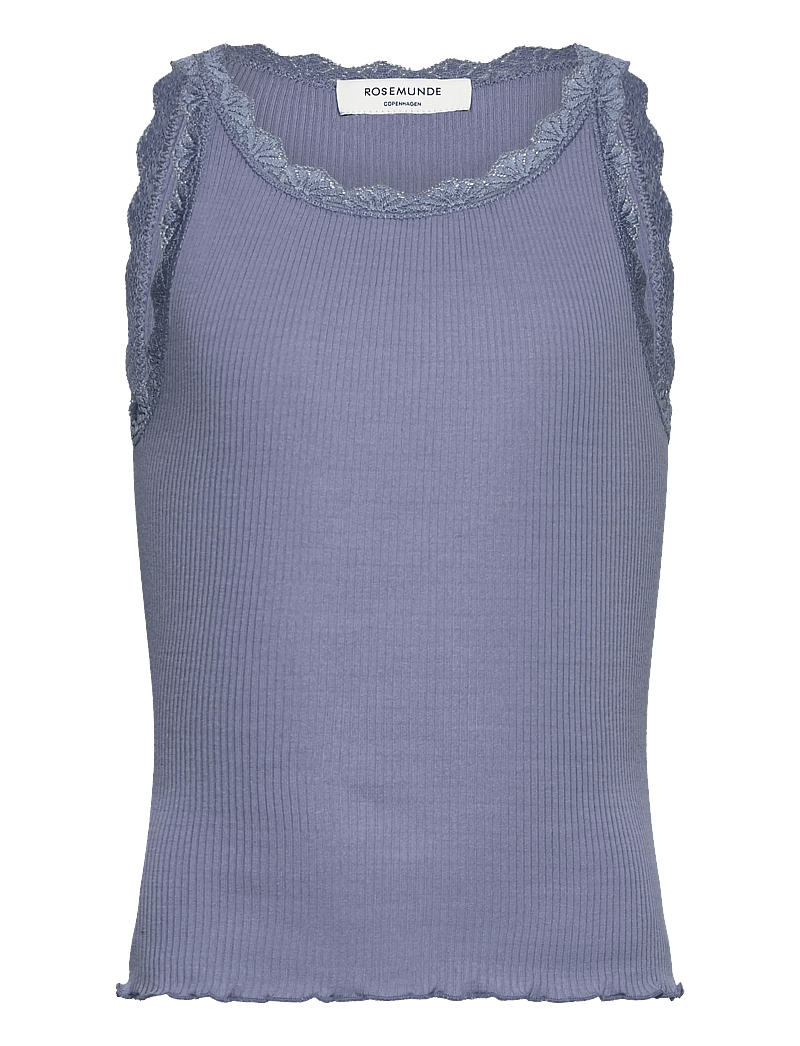 Rosemunde Kids - RKBalta Modal SL Short Lace Top - tanktops - infinity - 0