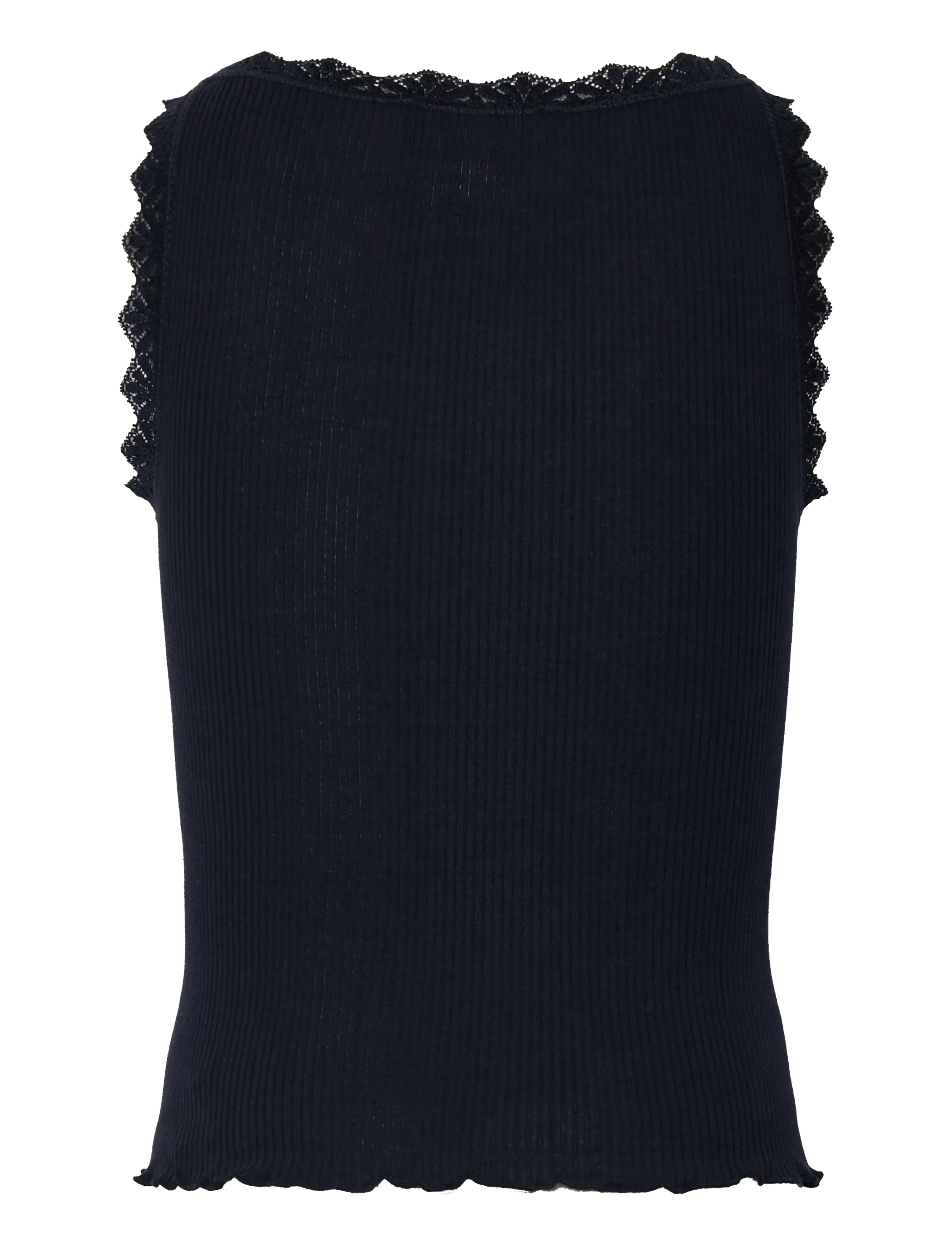 Rosemunde Kids - RKBalta Modal SL Short Lace Top - débardeurs - navy - 1