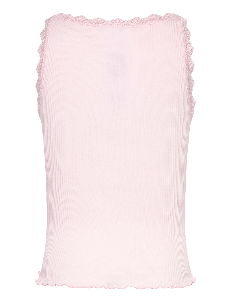 Rosemunde Kids - RKBalta SL Short Lace Top - Ærmeløs undertrøje - pink-a-boo - 1
