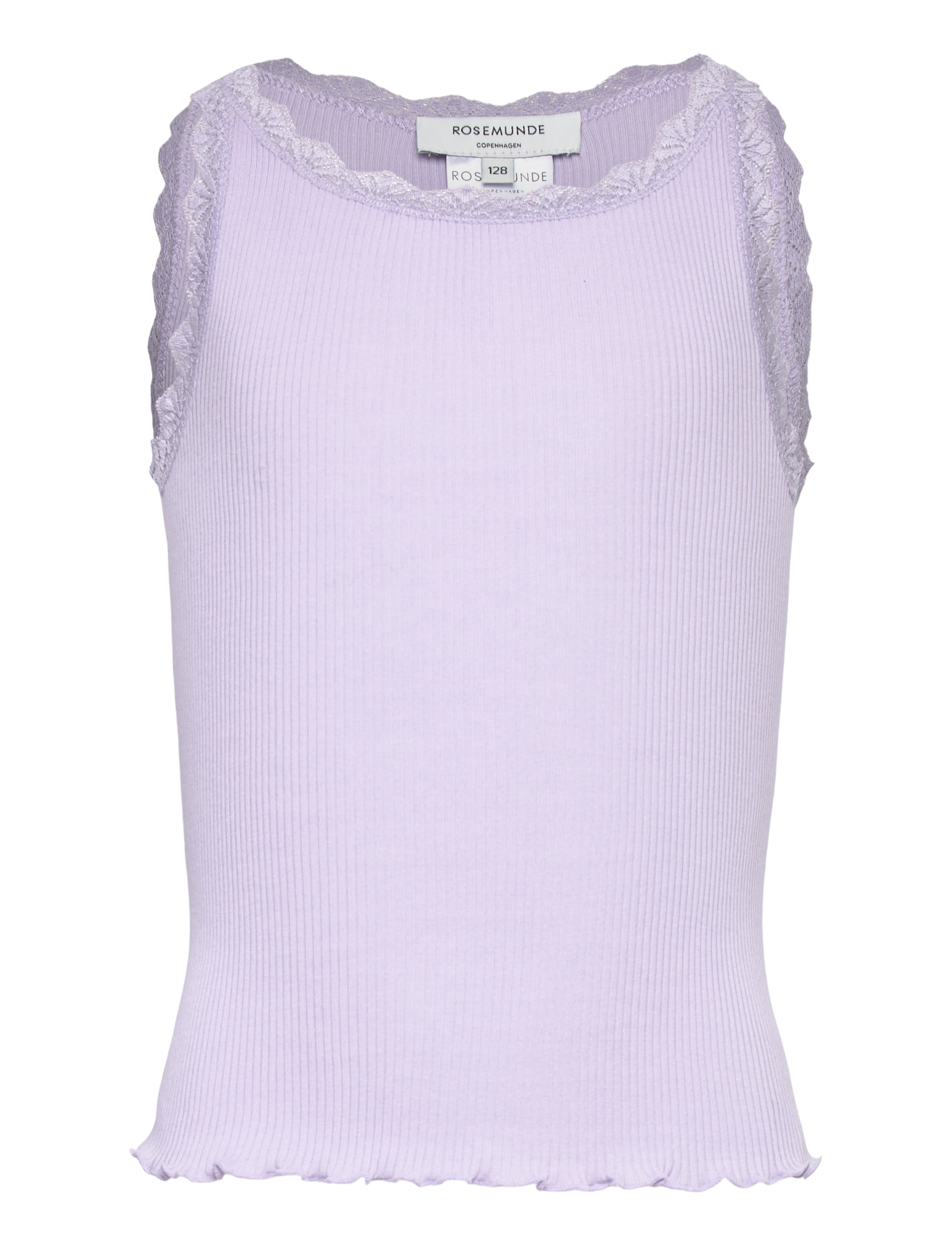 Rosemunde Kids RKBalta Modal SL Short Lace Top - Rosemunde - PURPLE HEATHER / purple