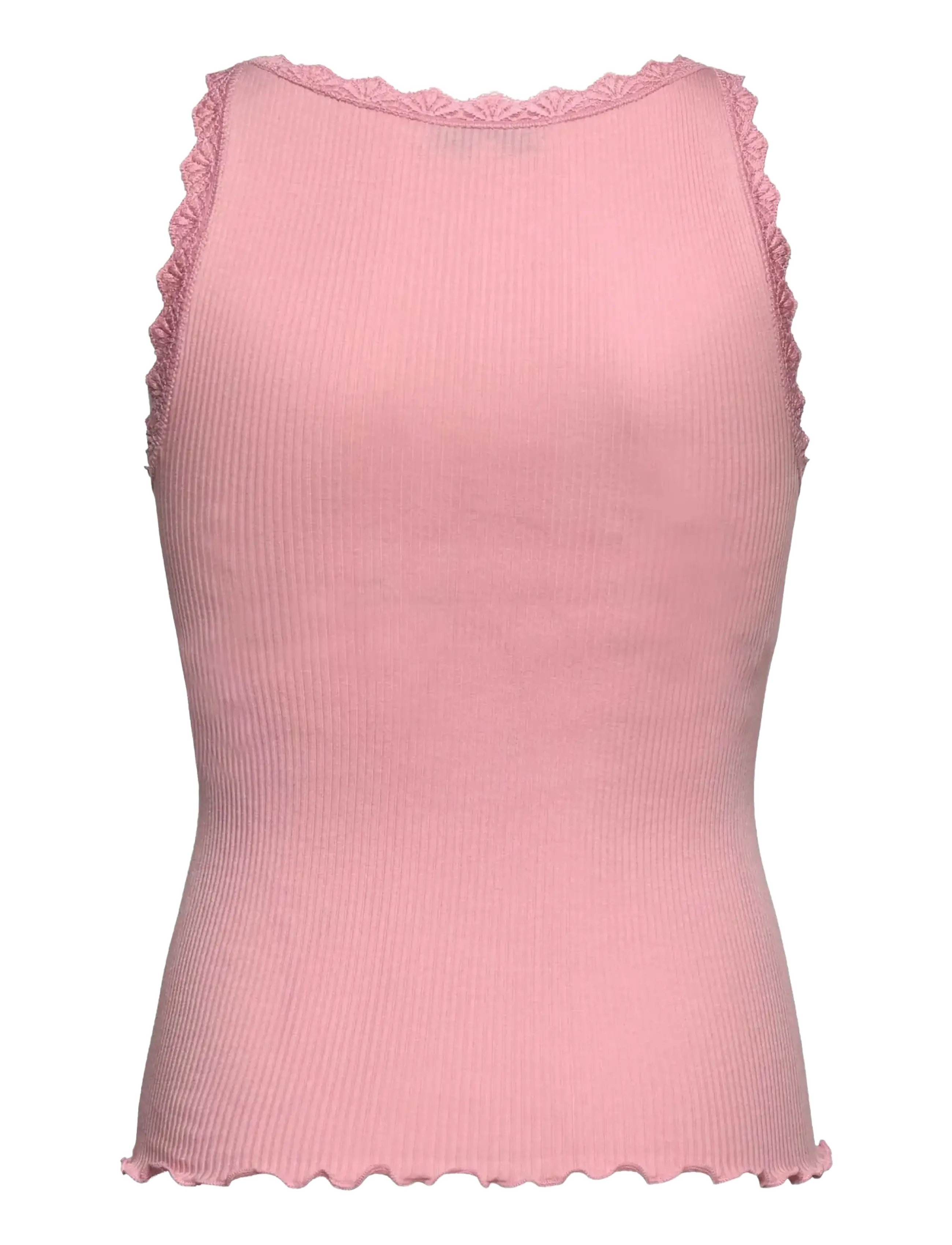 Rosemunde Kids - RKBalta Modal SL Short Lace Top - tanktops - zephyr - 1