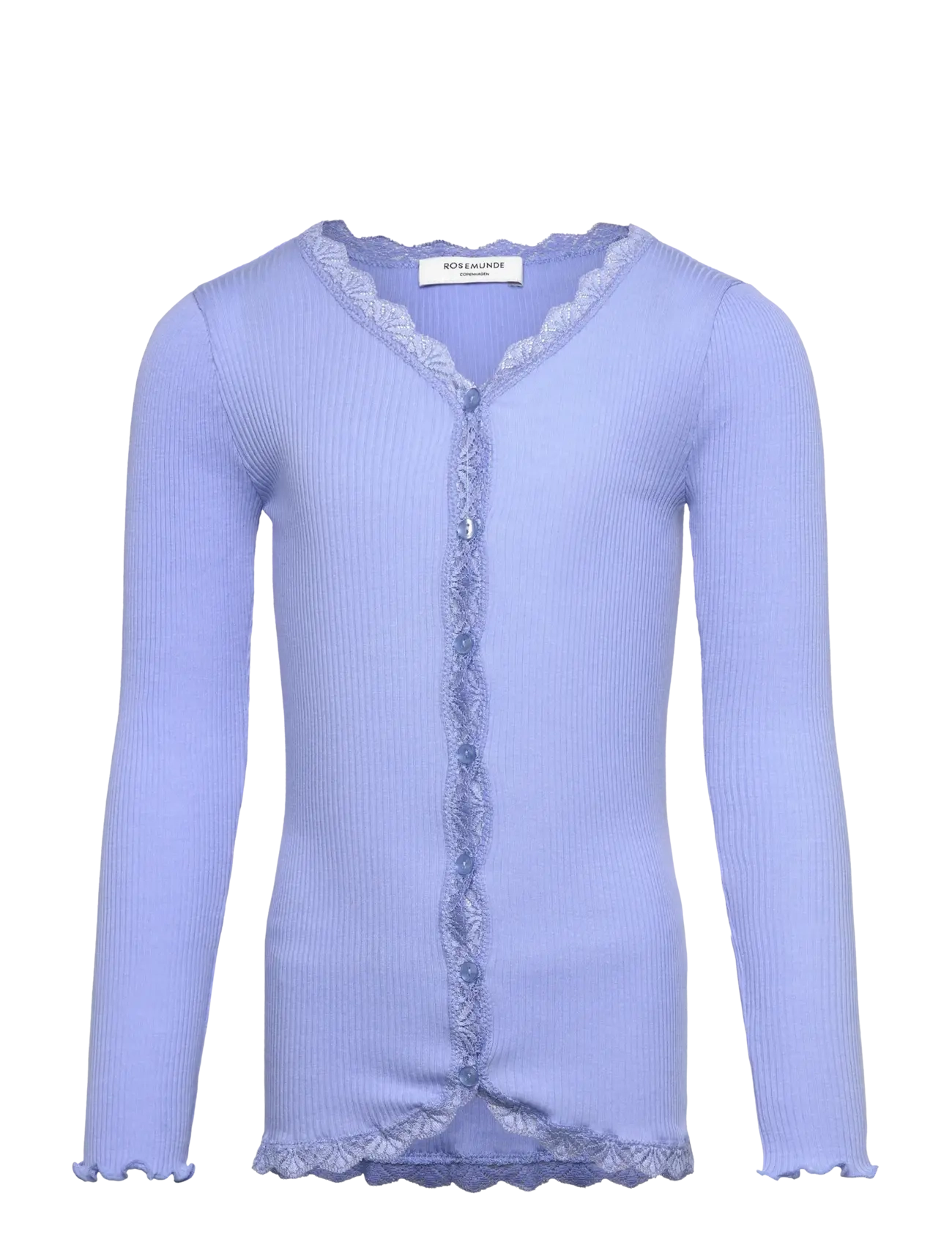 ROSEMUNDE Kinder Rkbalta Modal Ls Strickjacke Cardigan Blau - 164 - Kinder