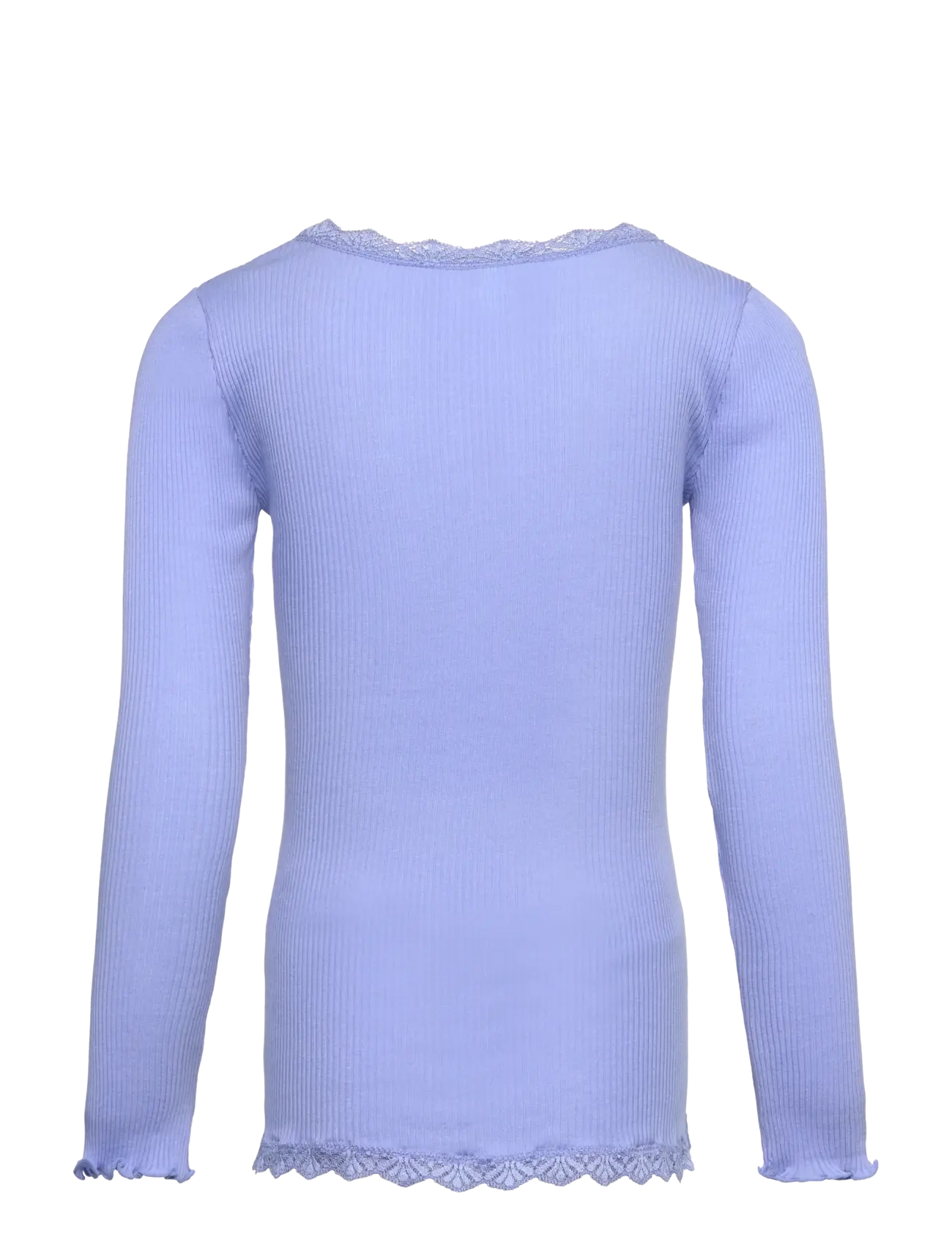 Rosemunde Kids - RKBalta Modal LS Lace Cardigan - cardigans - blue heaven - 1
