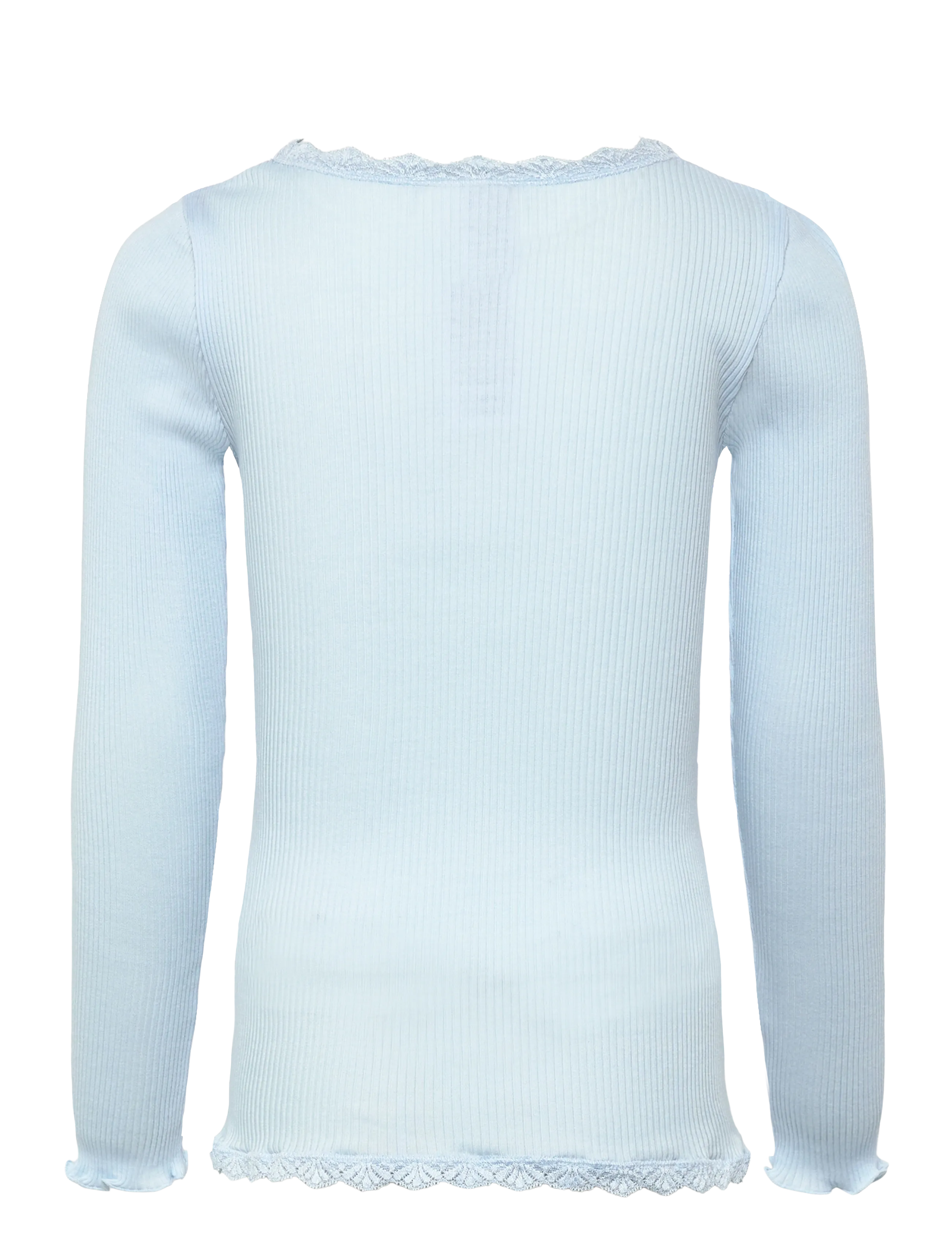 Rosemunde Kids - RKBalta Modal LS Lace Cardigan - kardiganid - nantucket blue - 2