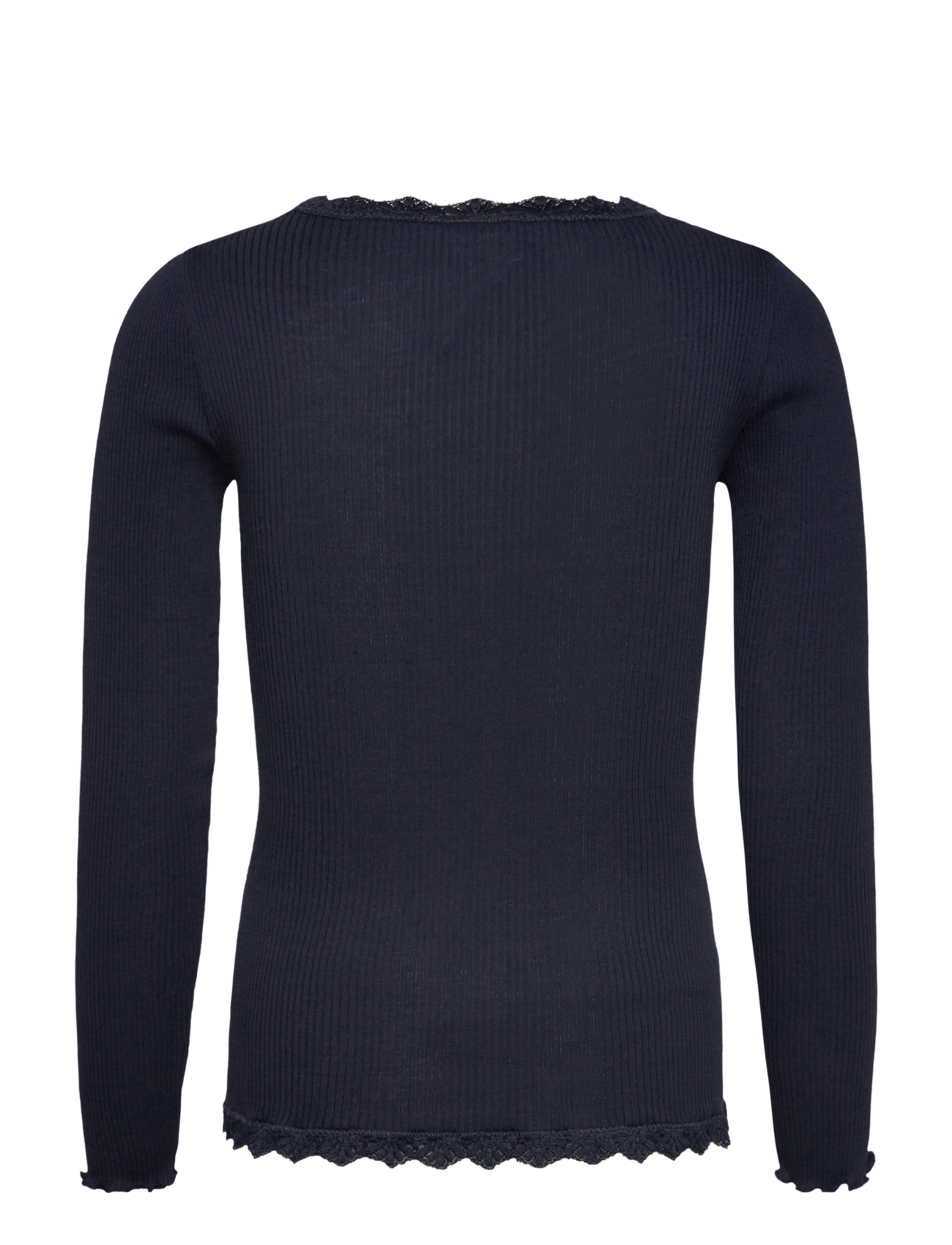 Rosemunde Kids - RKBalta Modal LS Lace Cardigan - gilets - navy - 2