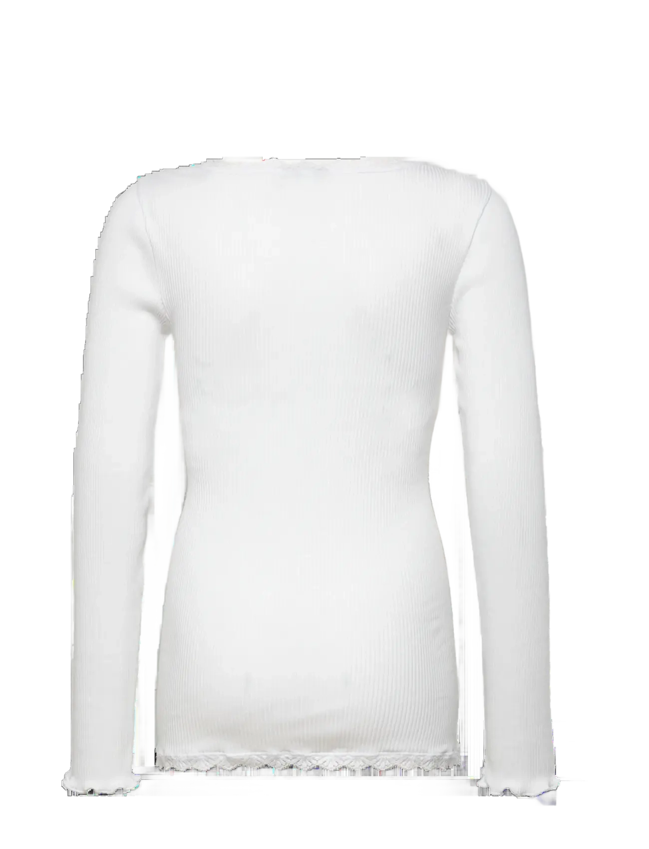 Rosemunde Kids - RKBalta Modal LS Lace Cardigan - cardigans - new white - 2