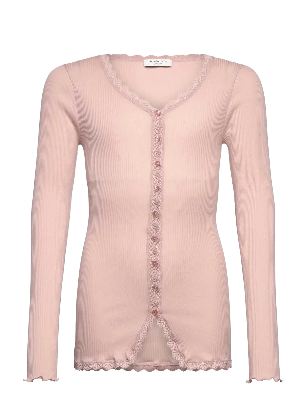ROSEMUNDE Kinder Rkbalta Modal Ls Strickjacke Cardigan Pink - 140 - Kinder