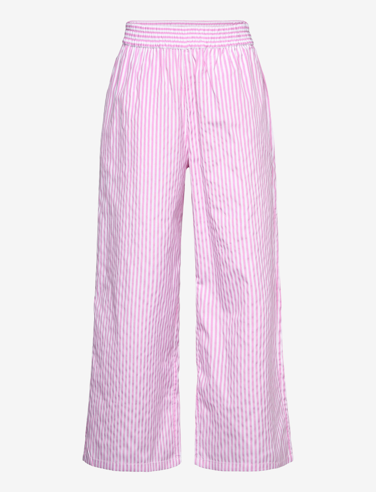 Rosemunde Kids - RKIvy Straight Trousers - byxor - pink-a-boo stripe - 0