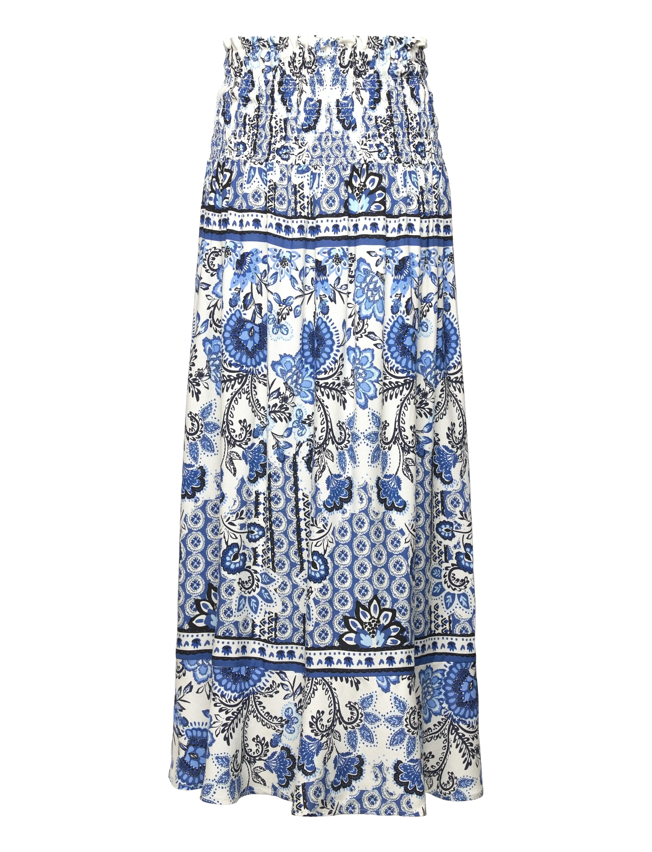 Rosemunde Kids - RKElif Long Skirt - maxi-pils - blue boho print - 2