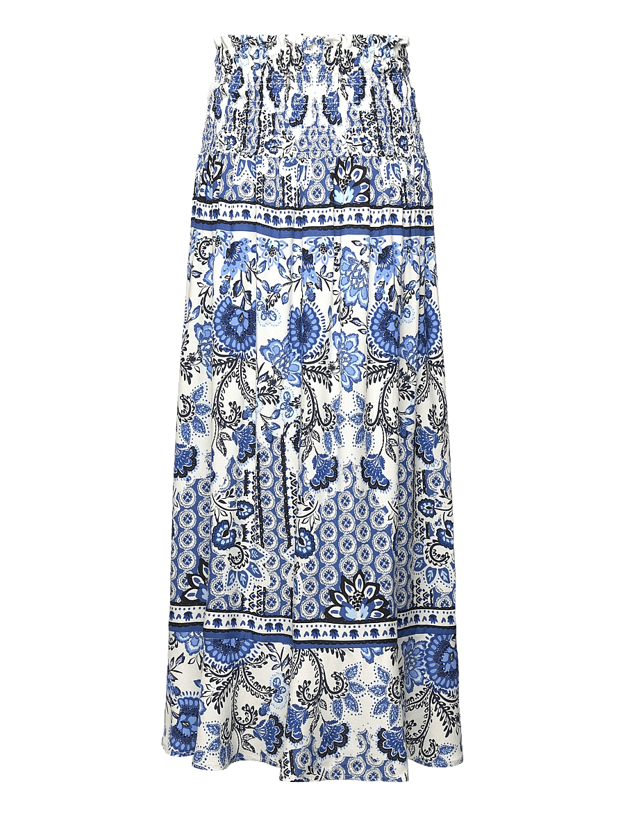 Rosemunde Kids - RKElif Long Skirt - maxi skirt - blue boho print - 2