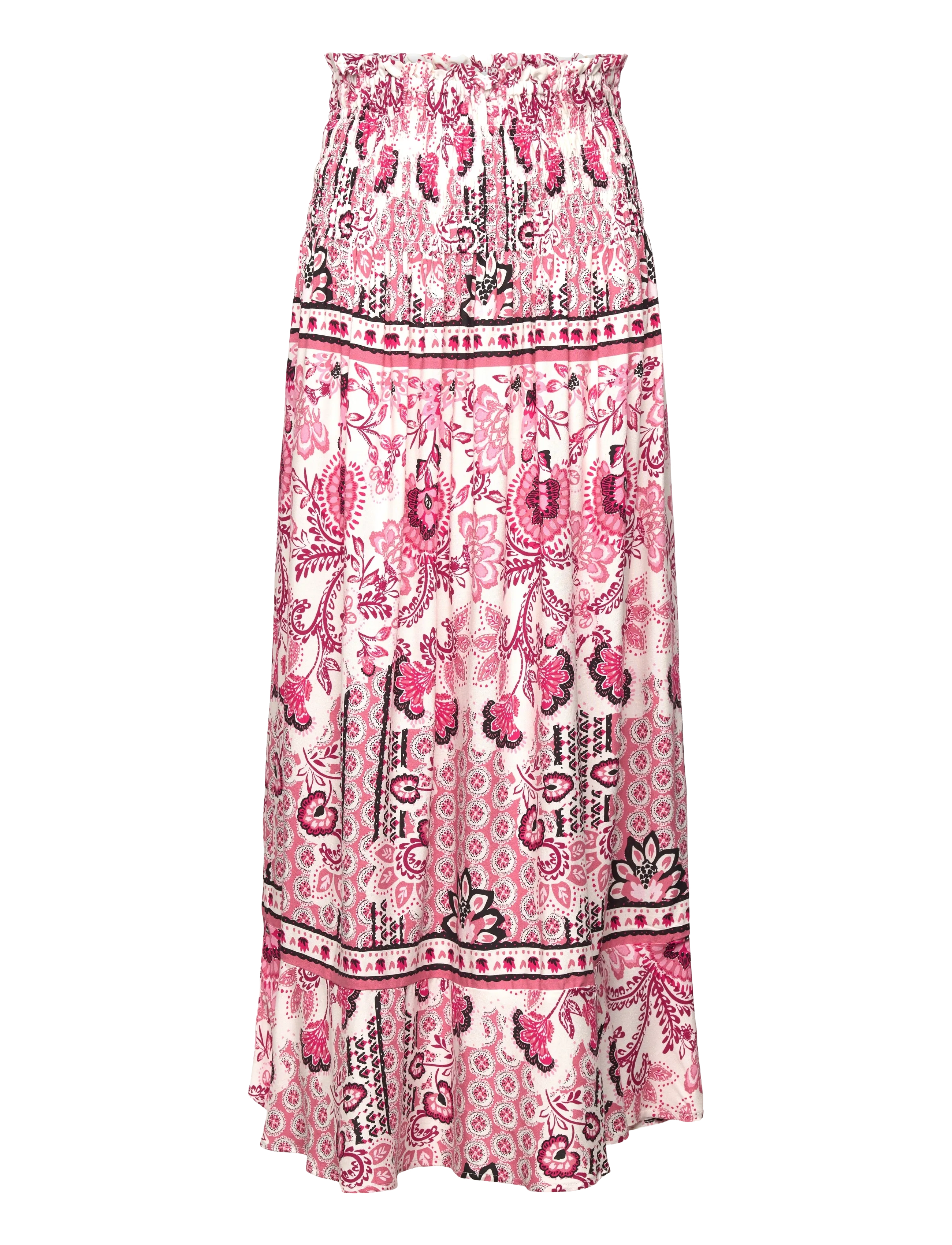 Rosemunde Kids Rkelif Long Skirt, 14/16, Röcke, Rosa - Maxi Kinder