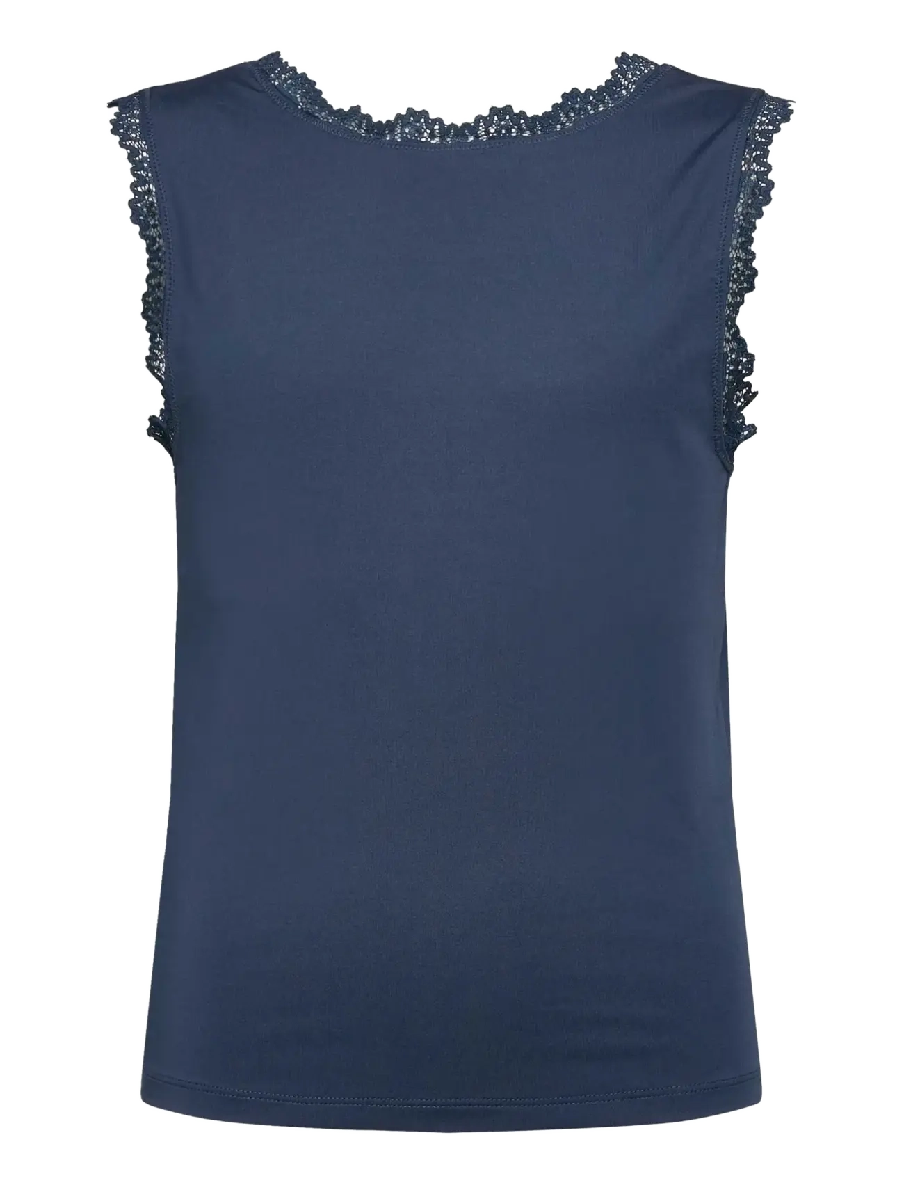 Rosemunde Kids RKBillie SL Square Lace Top - Tøj - INSIGNIA BLUE / navy
