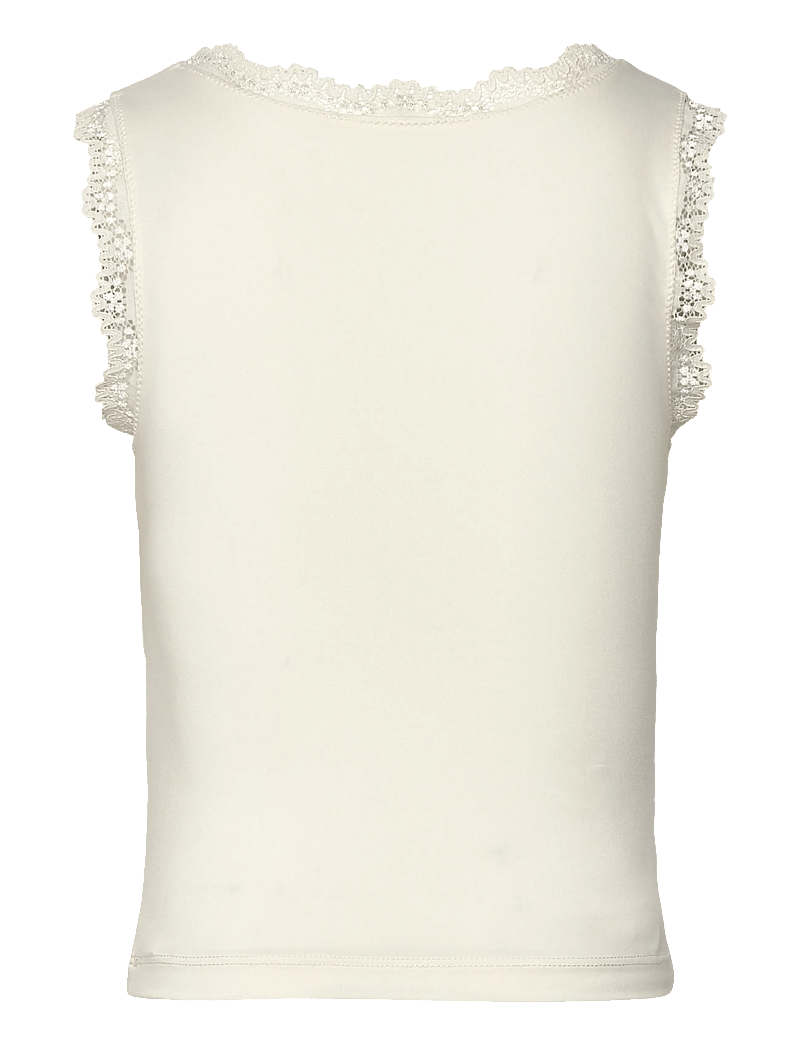 Rosemunde Kids - RKBillie SL Square Lace Top - Ærmeløs undertrøje - ivory - 1