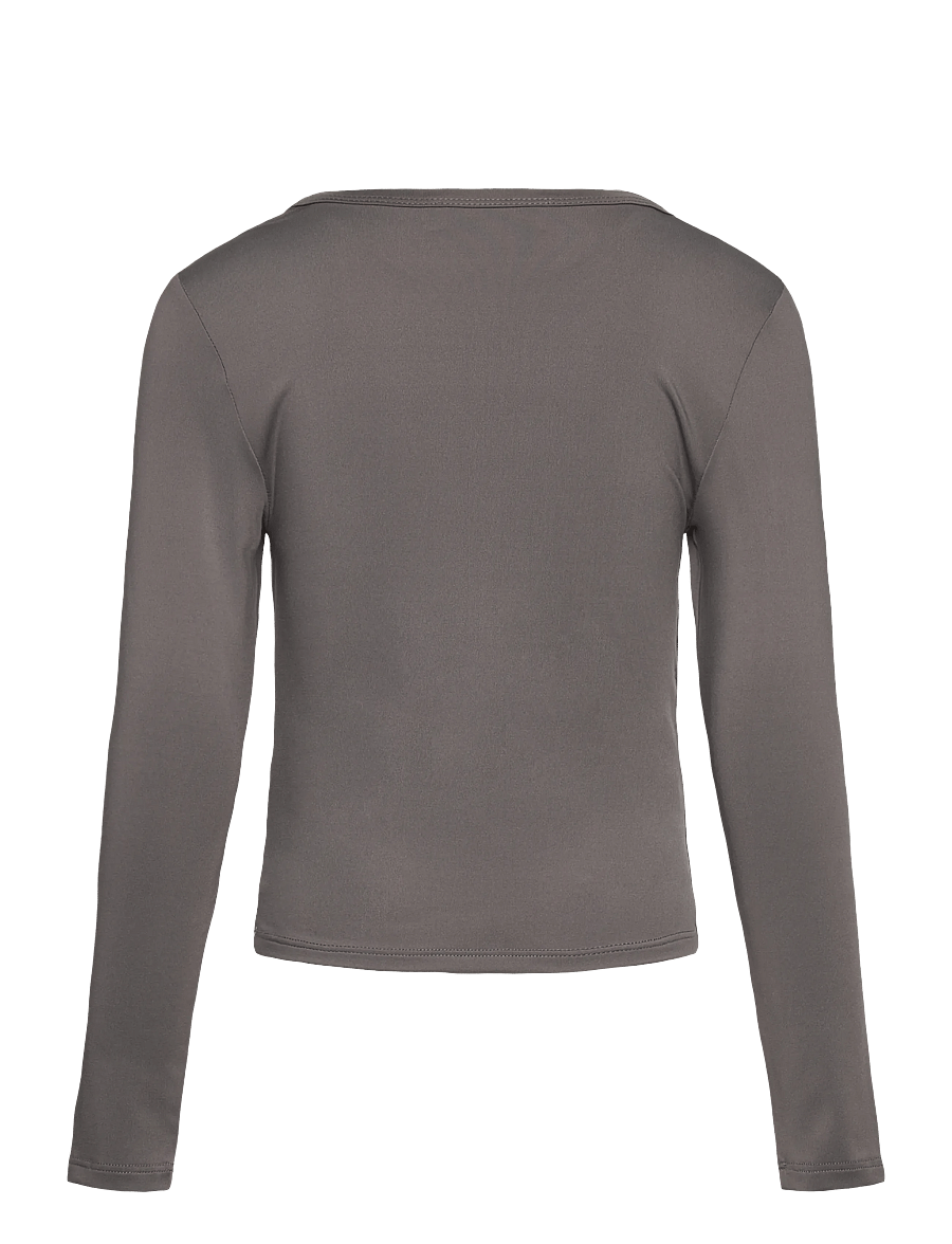 Rosemunde Kids - RKBillie LS Short Wrinkle T-shirt - långärmade t-shirts - december sky - 1