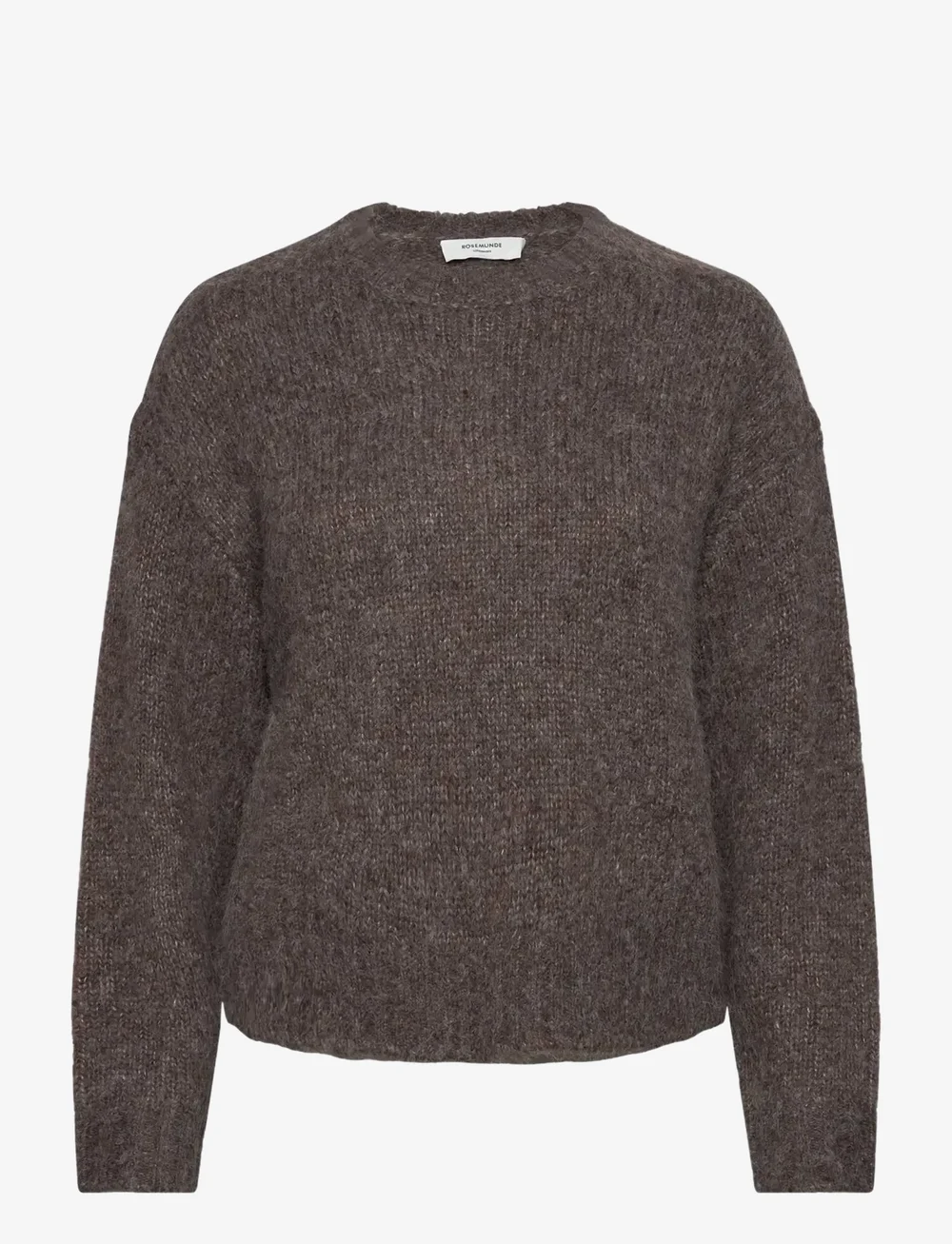 Rosemunde Kids - RKTulip Wool Blend LS Short O-neck - pullover - brown grey mel - 1