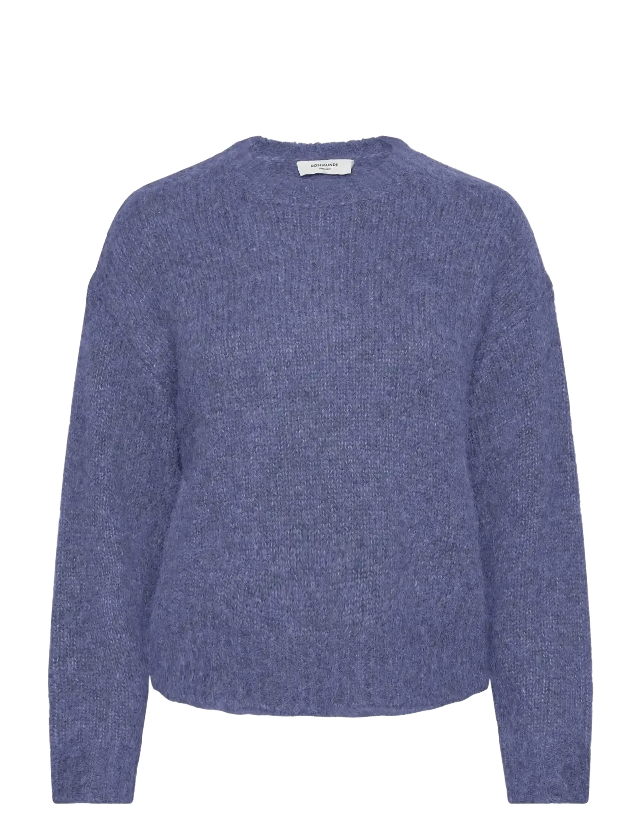 Rosemunde Kids RKTulip Wool Blend  LS Short O-neck - Rosemunde Kids - INFINITY MELANGE / blue