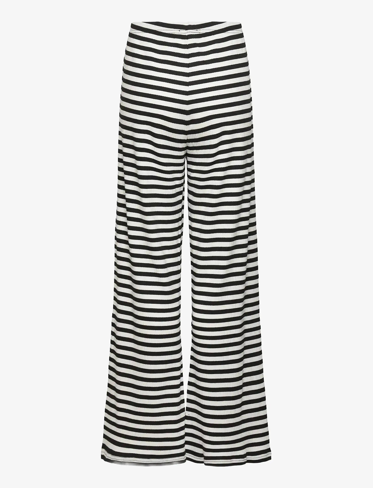 Rosemunde Kids - RKIvanna MW Long Trousers - osta vanuse järgi - black white stripe - 2