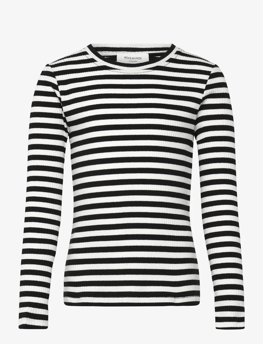 Rosemunde Kids - RKIvanna LS T-shirt - t-krekli ar garām piedurknēm - black white stripe - 0