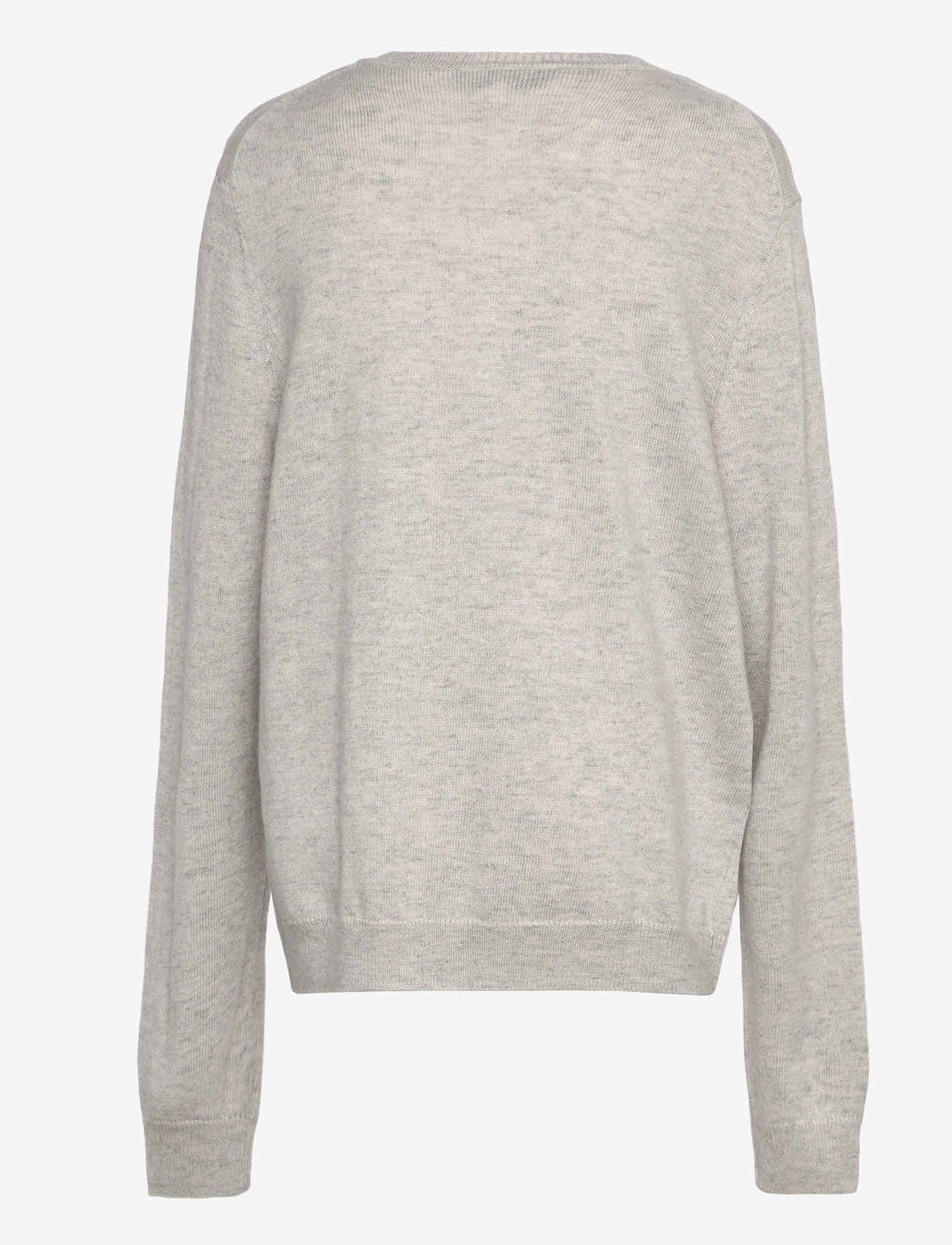 Rosemunde Kids - RKSofia Wool LS Short Cardigan - kardiganid - light grey melange - 1