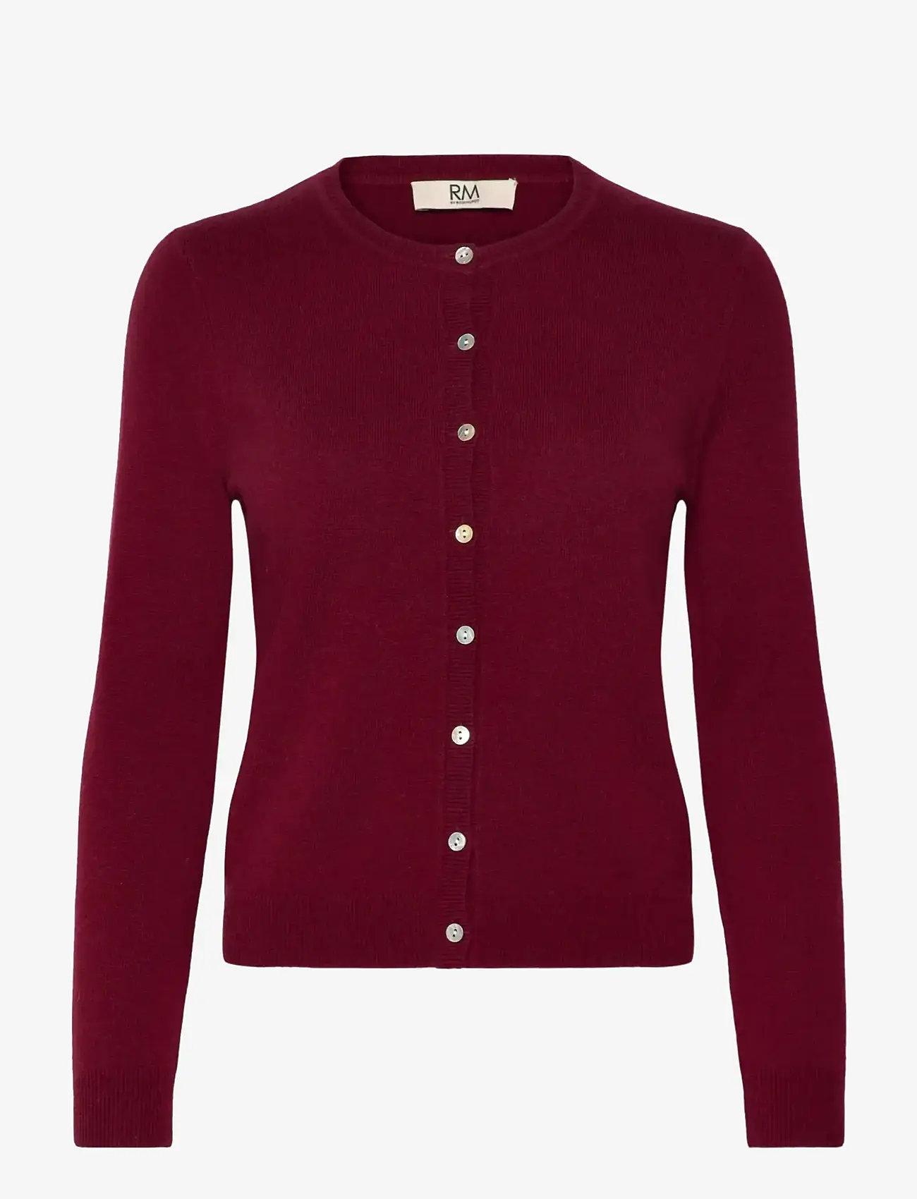 Rosemunde Kids - RKSofia Wool LS Short Cardigan - cardigans - zinfandel - 0