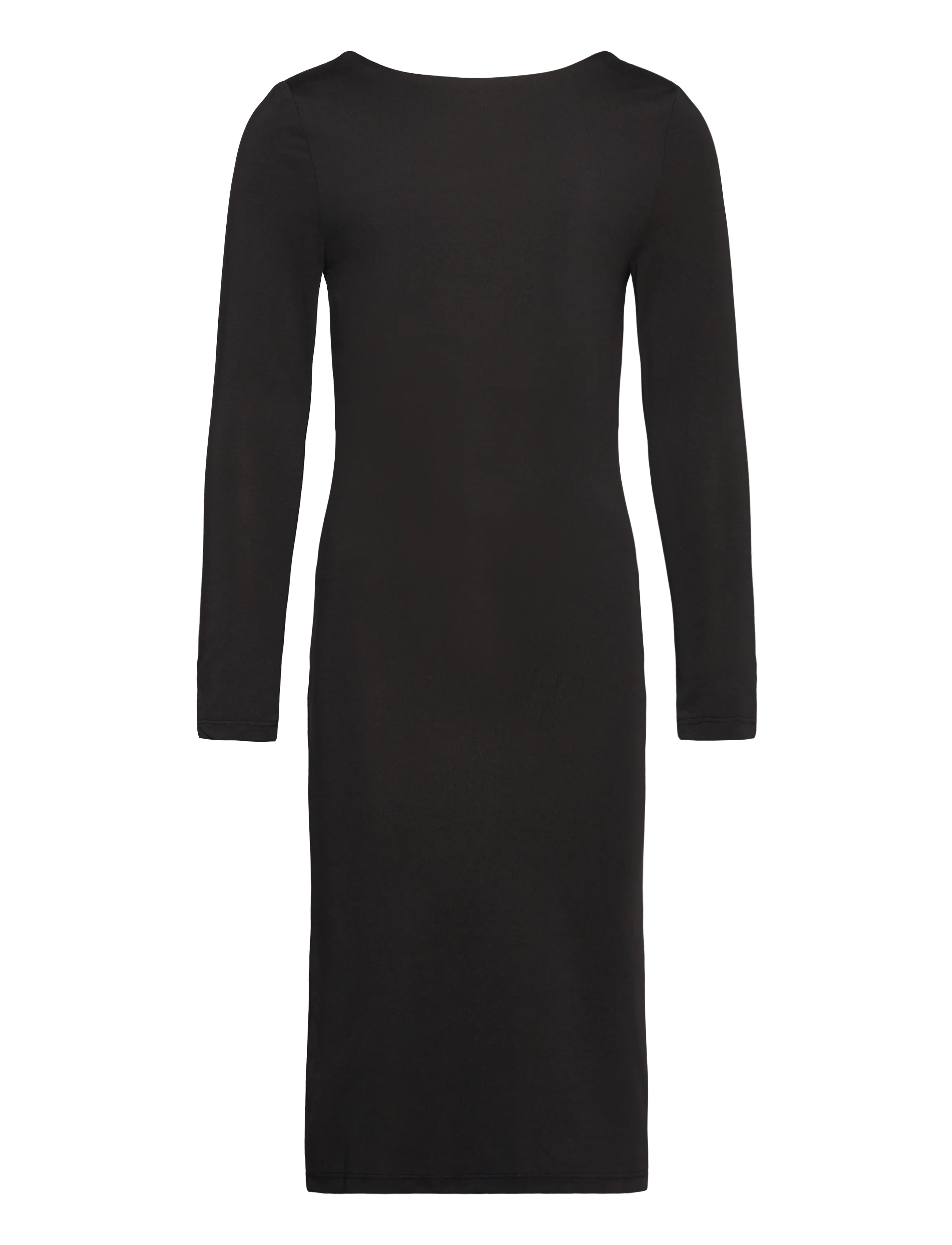 RKBillie LS Reversible Midi Dress - BLACK