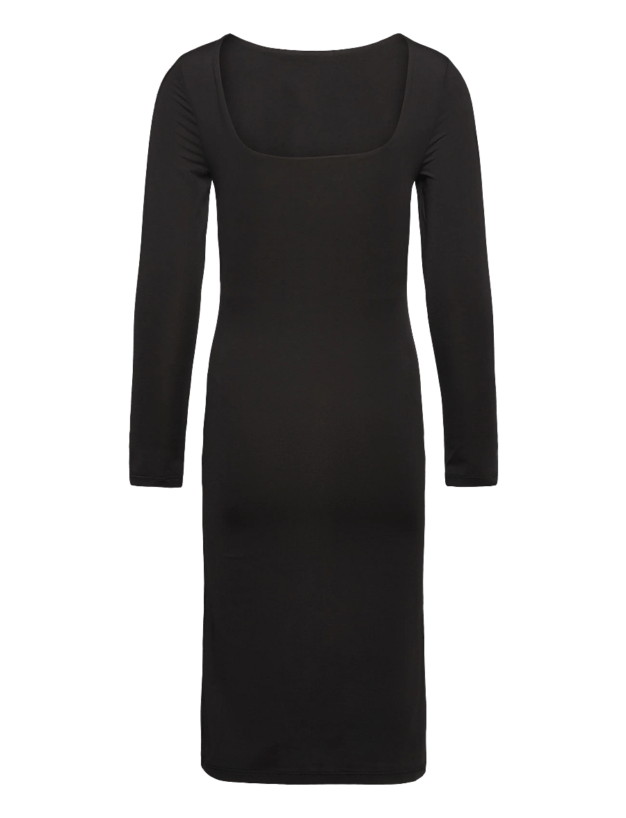 Rosemunde Kids - RKBillie LS Reversible Midi Dress - robes décontractées à manches longues - black - 1