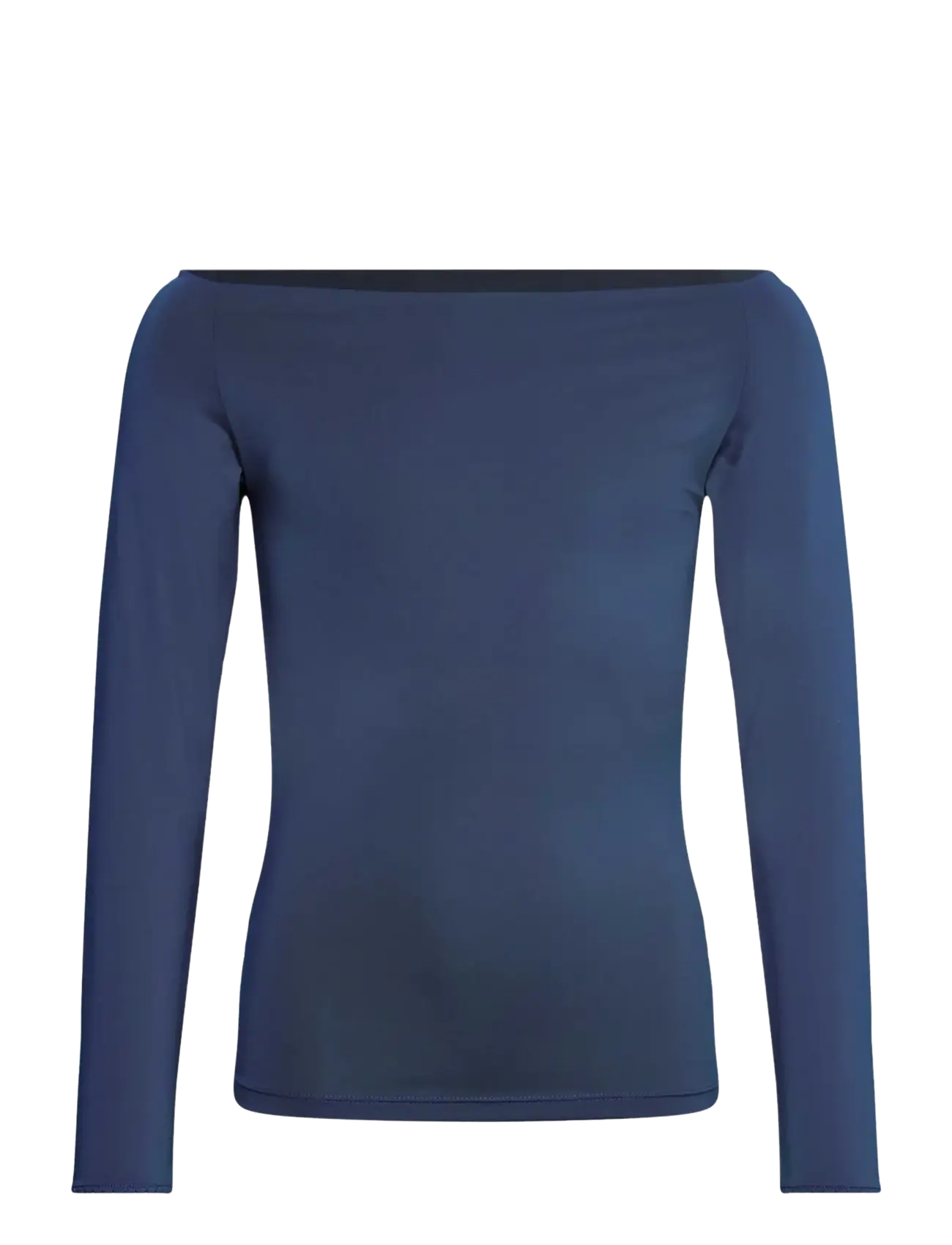 RKBillie LS Off Shoulder T-shirt - ENSIGN BLUE