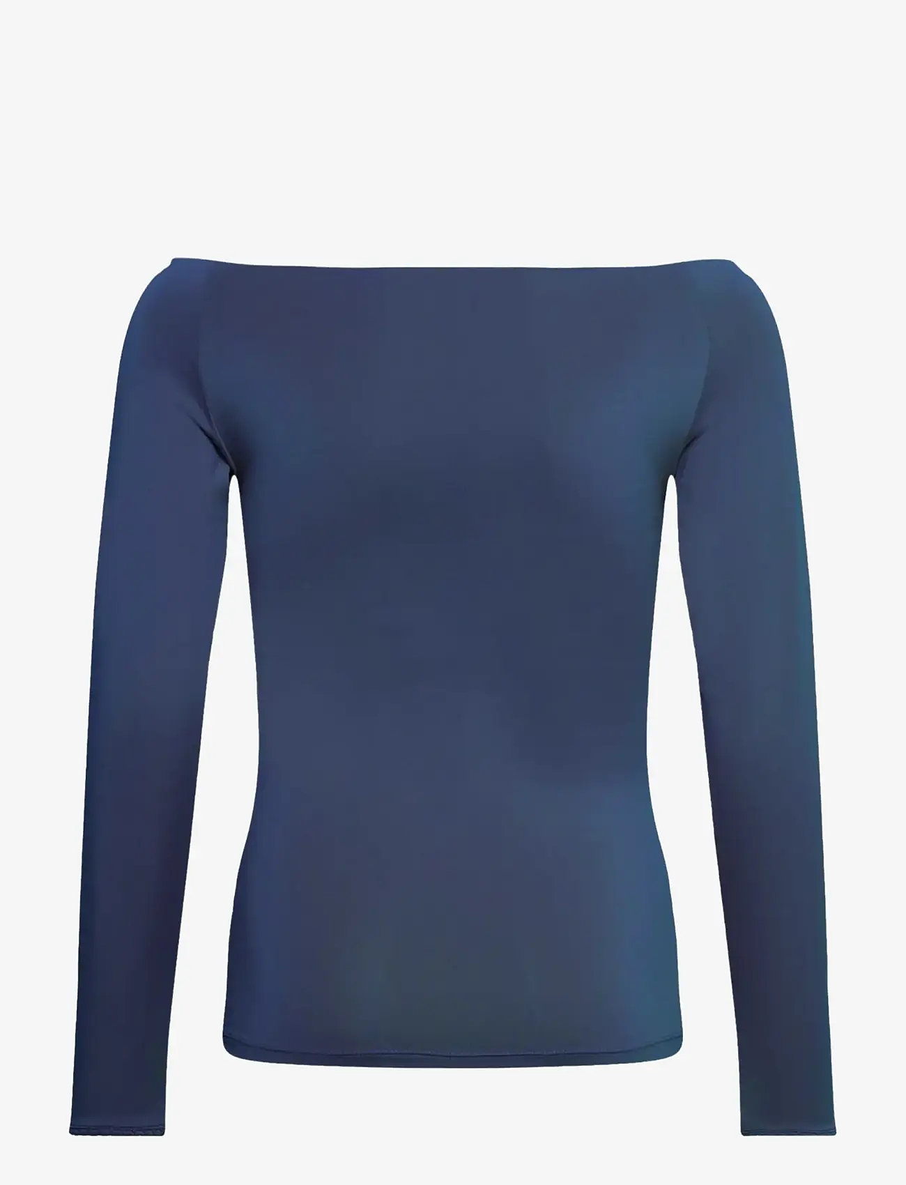 Rosemunde Kids - RKBillie LS Off Shoulder T-shirt - langærmede toppe - ensign blue - 1