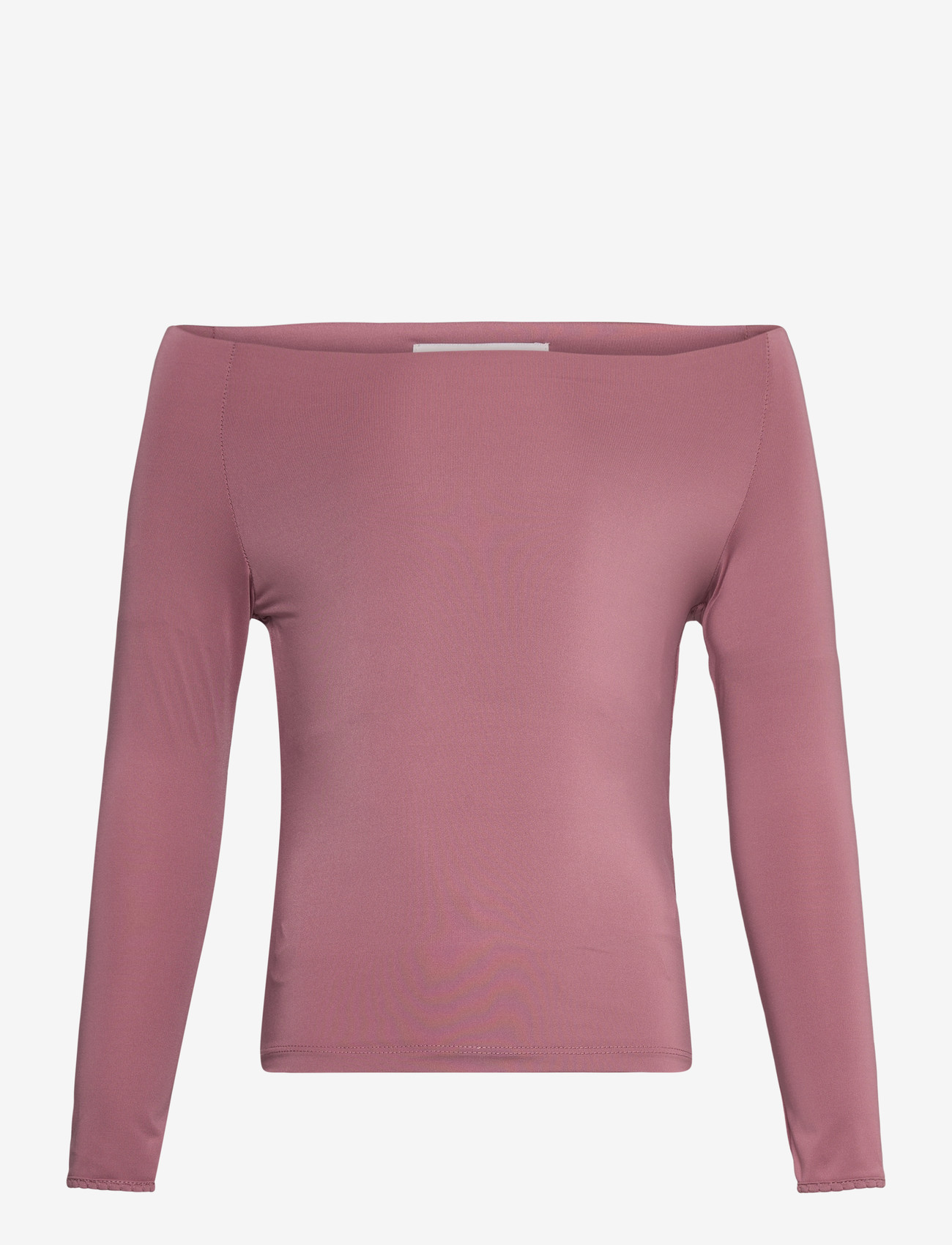 Rosemunde Kids - RKBillie LS Off Shoulder T-shirt - långärmade toppar - nostalgia rose - 0