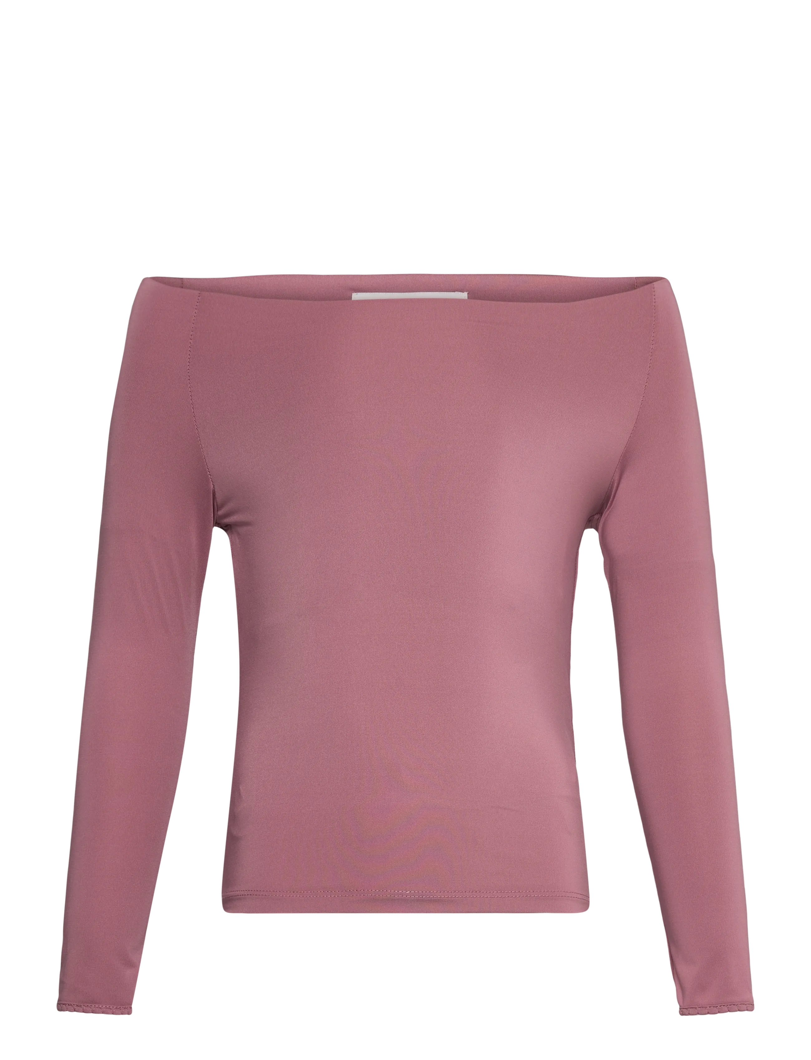 RKBillie LS Off Shoulder T-shirt - NOSTALGIA ROSE