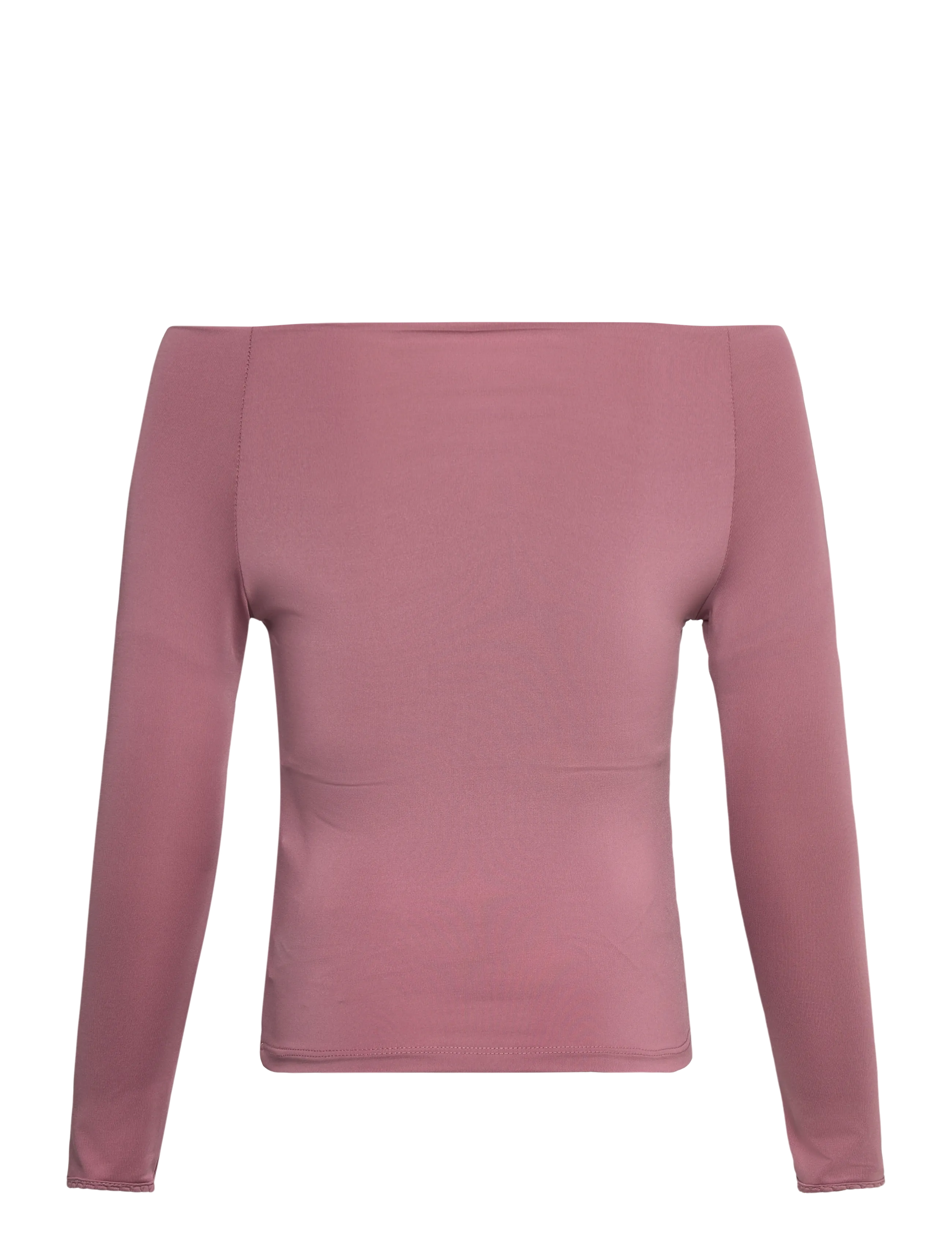 Rosemunde Kids - RKBillie LS Off Shoulder T-shirt - langærmede toppe - nostalgia rose - 1