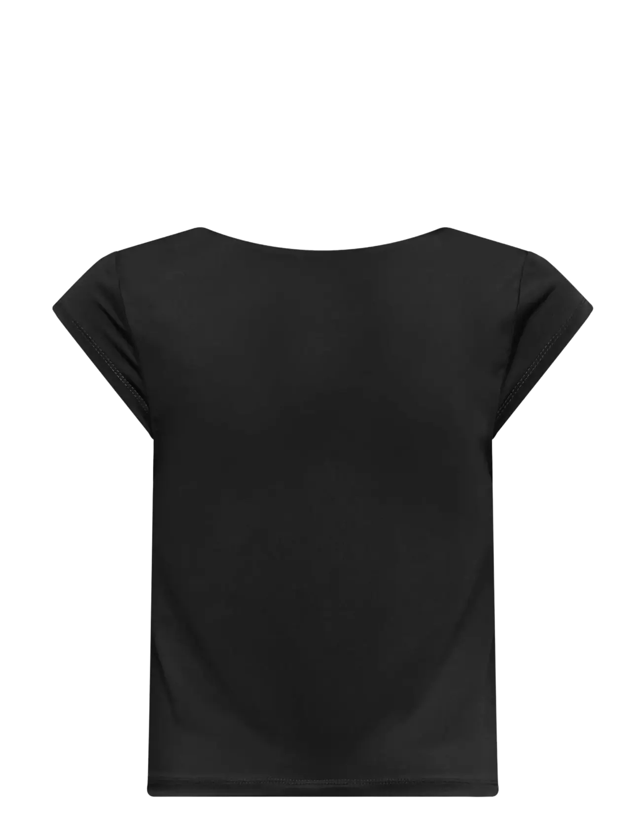 Rosemunde Kids RKBillie Reversible Capsleeves Shor - Toppar & T-shirts - BLACK / black