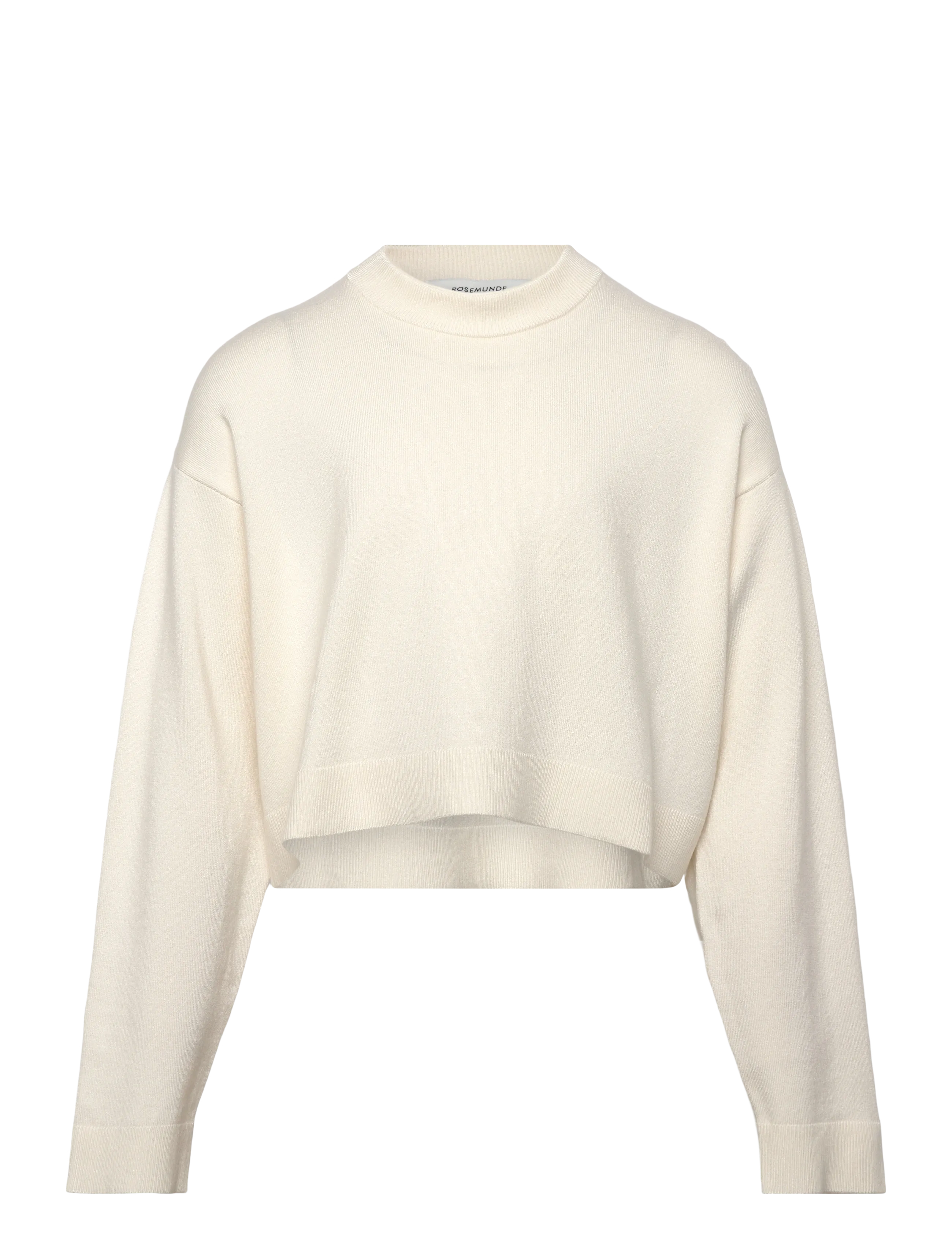 Rosemunde Kids RKDenise LS Short Boxy Pullover - Teismelised 140-176 - CLOUD DANCER / white