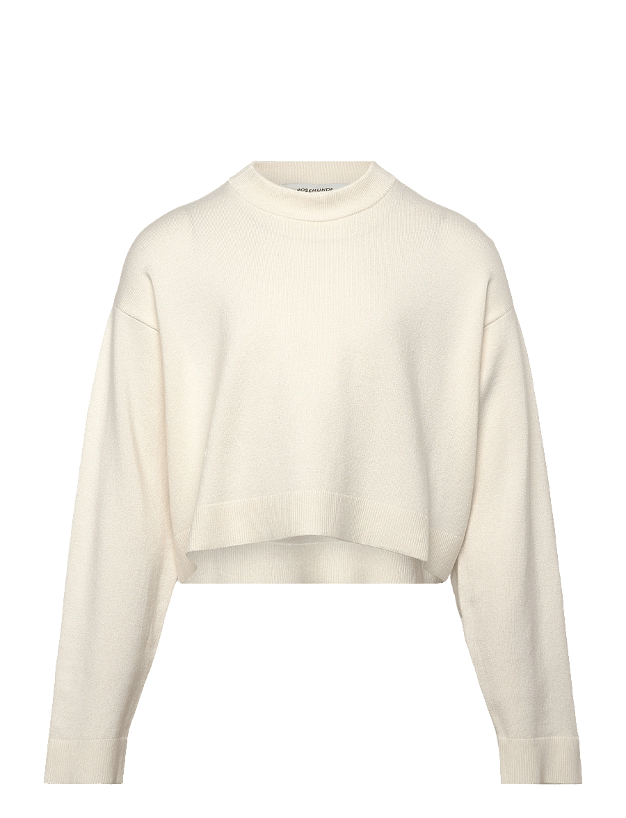 Rosemunde Kids - RKDenise LS Short Boxy Pullover - pullover - cloud dancer - 0