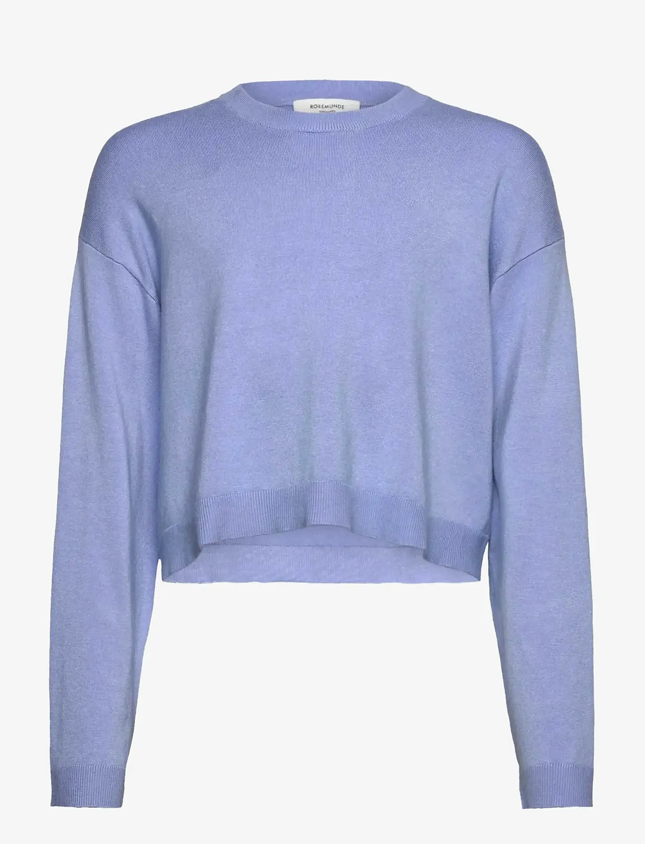 Rosemunde Kids - RKDenise LS Short Boxy Pullover - trøjer - dutch blue - 1